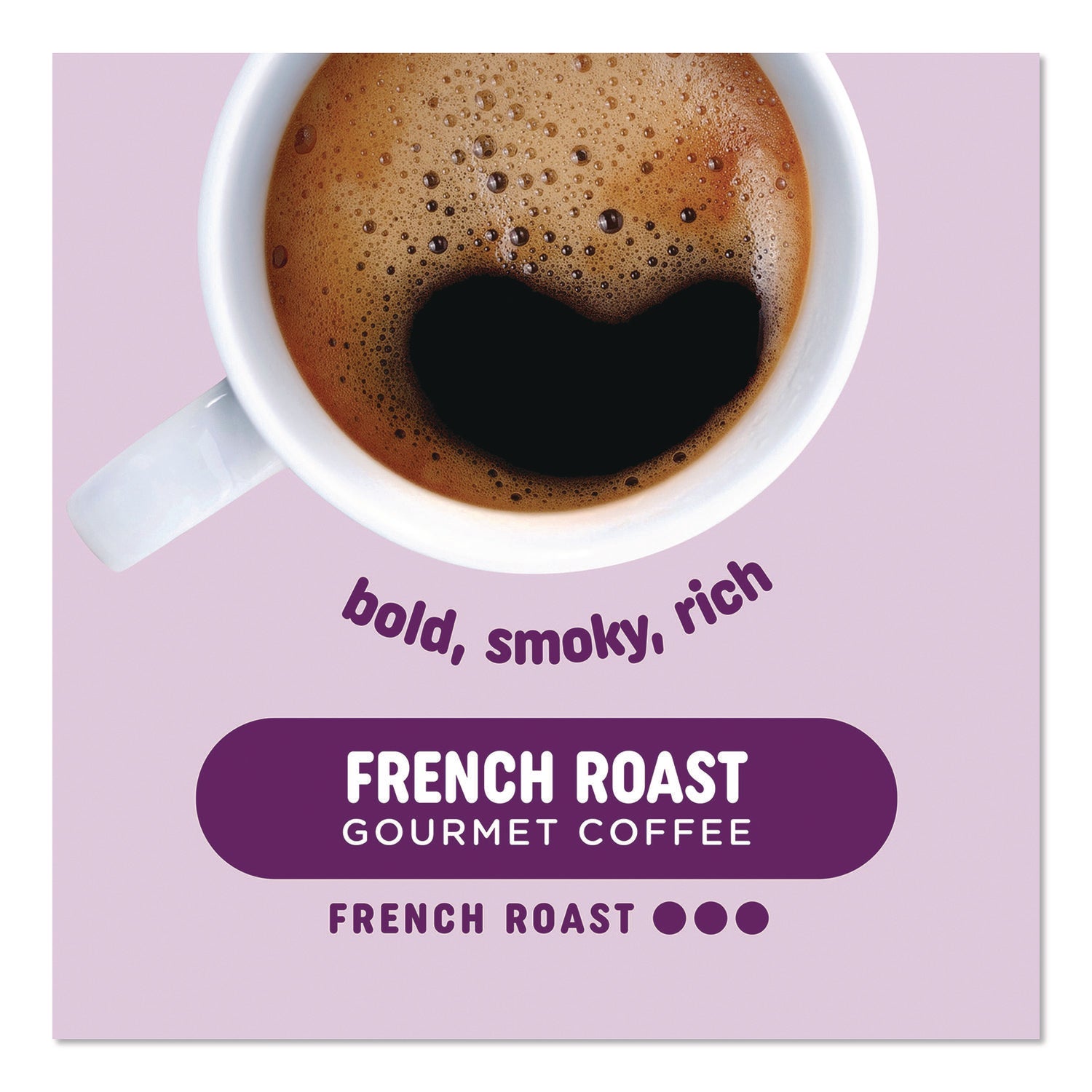 French Roast Coffee K-Cups, 24/Box