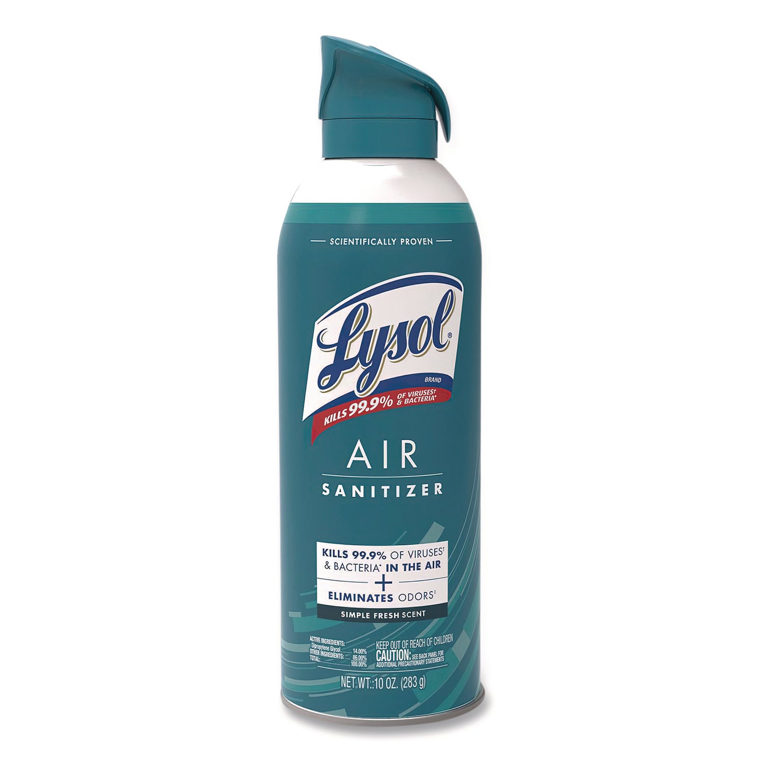 Air Sanitizer Spray, Simple Fresh Scent, 10 Oz Aerosol Spray