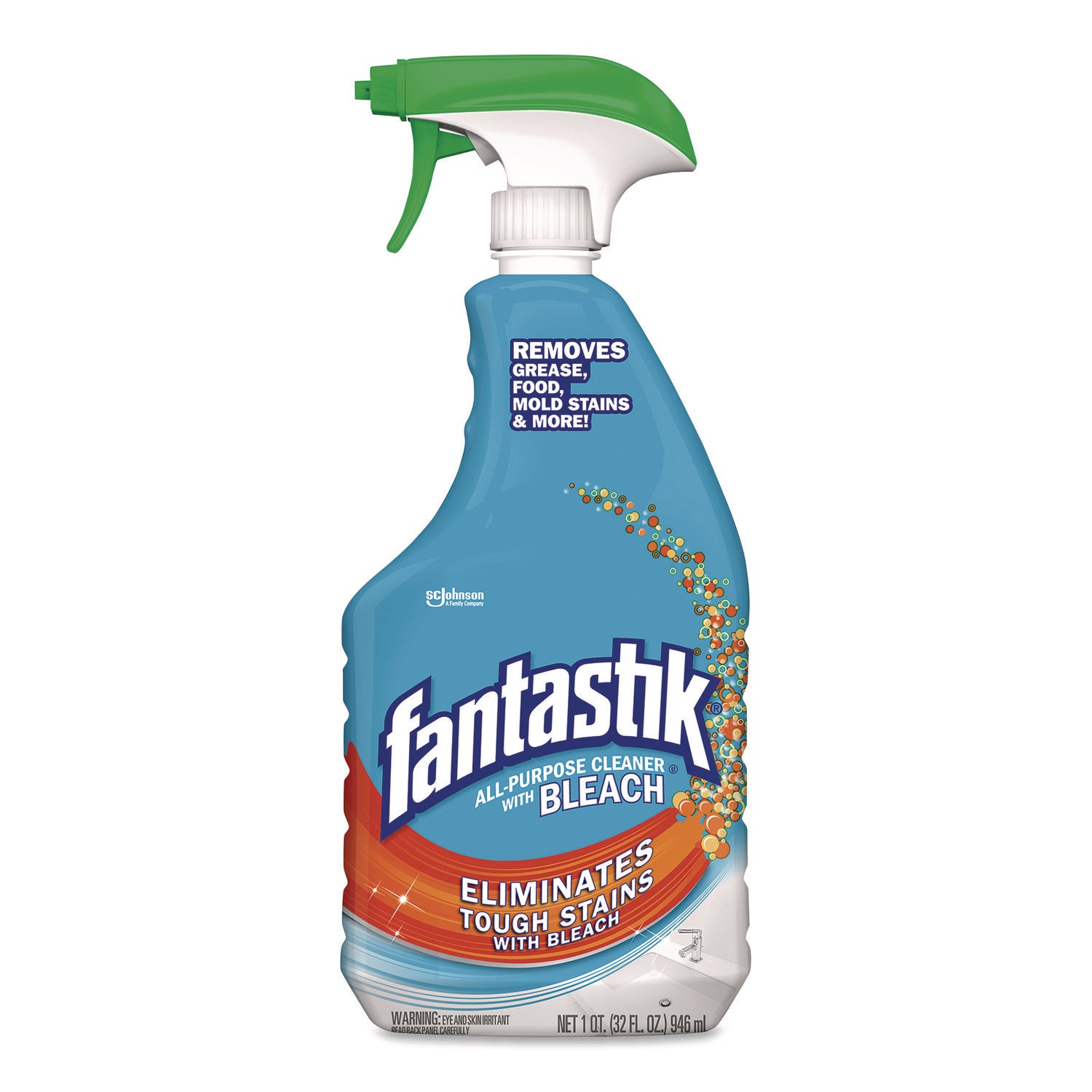 MAX All-Purpose Cleaner with Bleach, Fresh Scent, 32 oz Spray Bottle