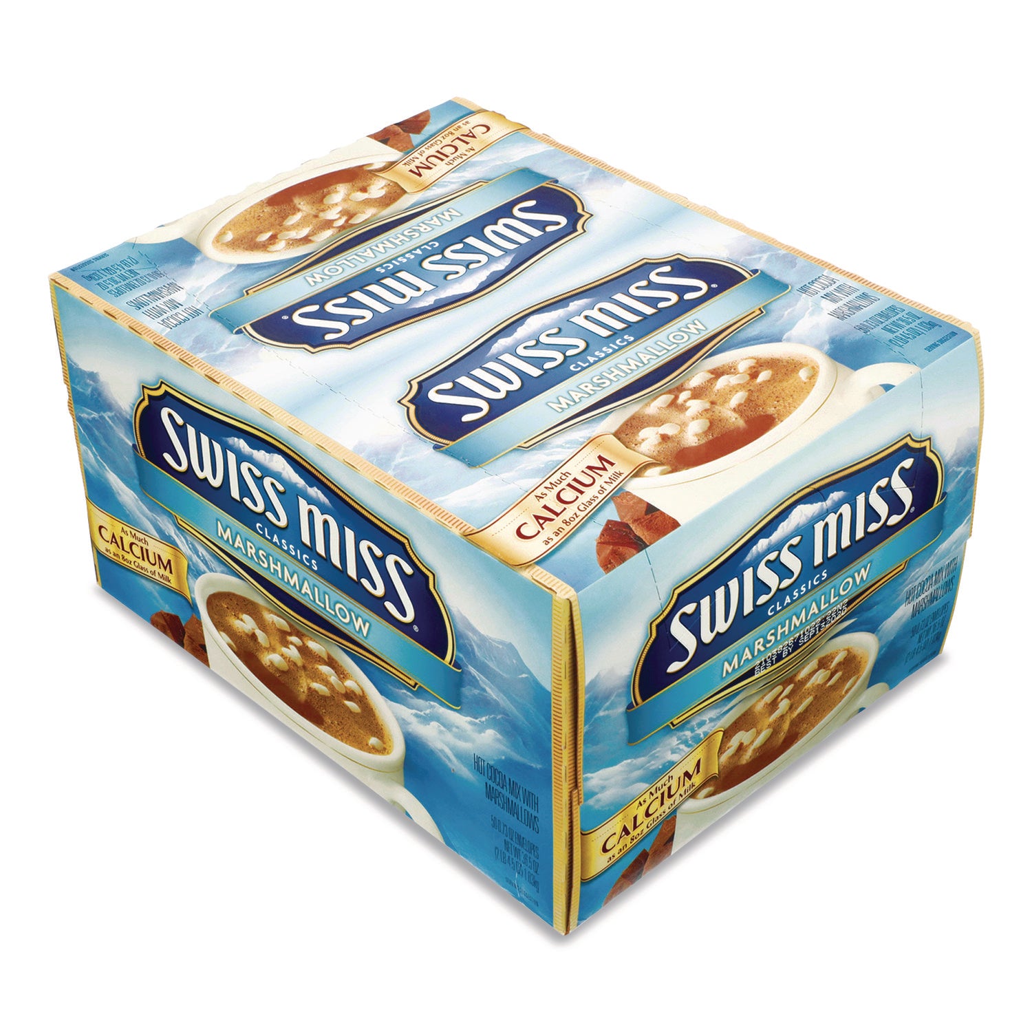 Marshmallow Hot Cocoa Mix, 0.73 oz Packet, 50/Box