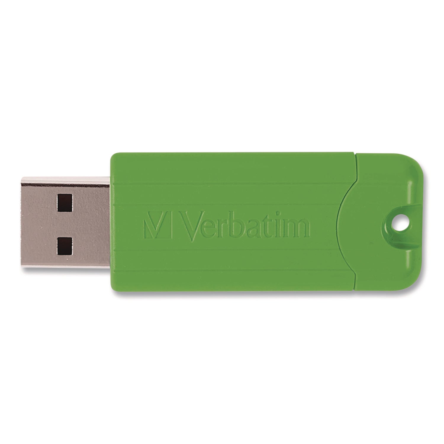 PinStripe USB 3.2 Flash Drive, 64 GB, Assorted Colors, 5/Pack