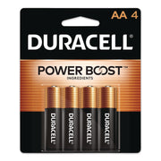 Duracell Coppertop Alkaline AA Batteries - For Multipurpose - AA - 1.5 V DC - 4 / Pack