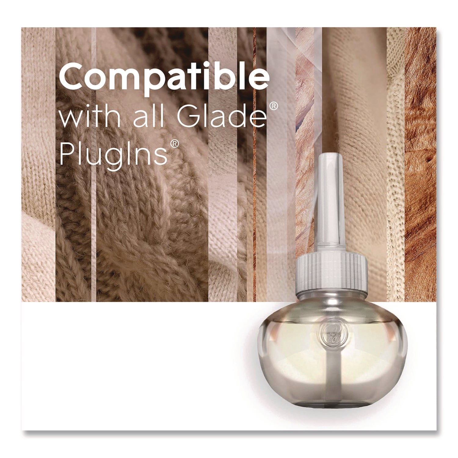 Plugin Scented Oil Refill, Cashmere Woods, 0.67 oz, 5/Pack
