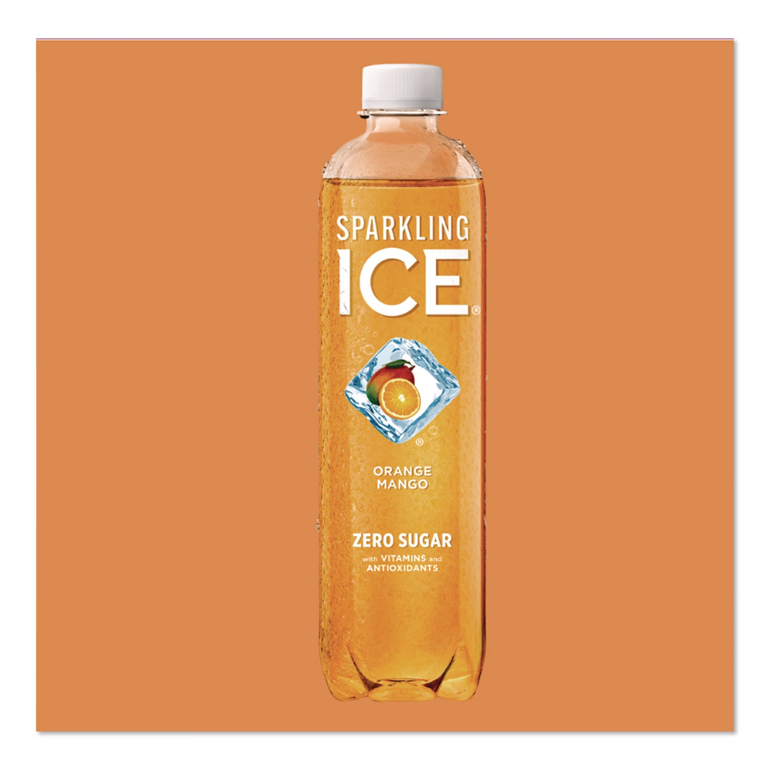 Variety Pack Sparkling Water, Cherry Limeade/Black Raspberry/Orange Mango/Kiwi Strawberry, 17 oz Bottle, 12/Pack