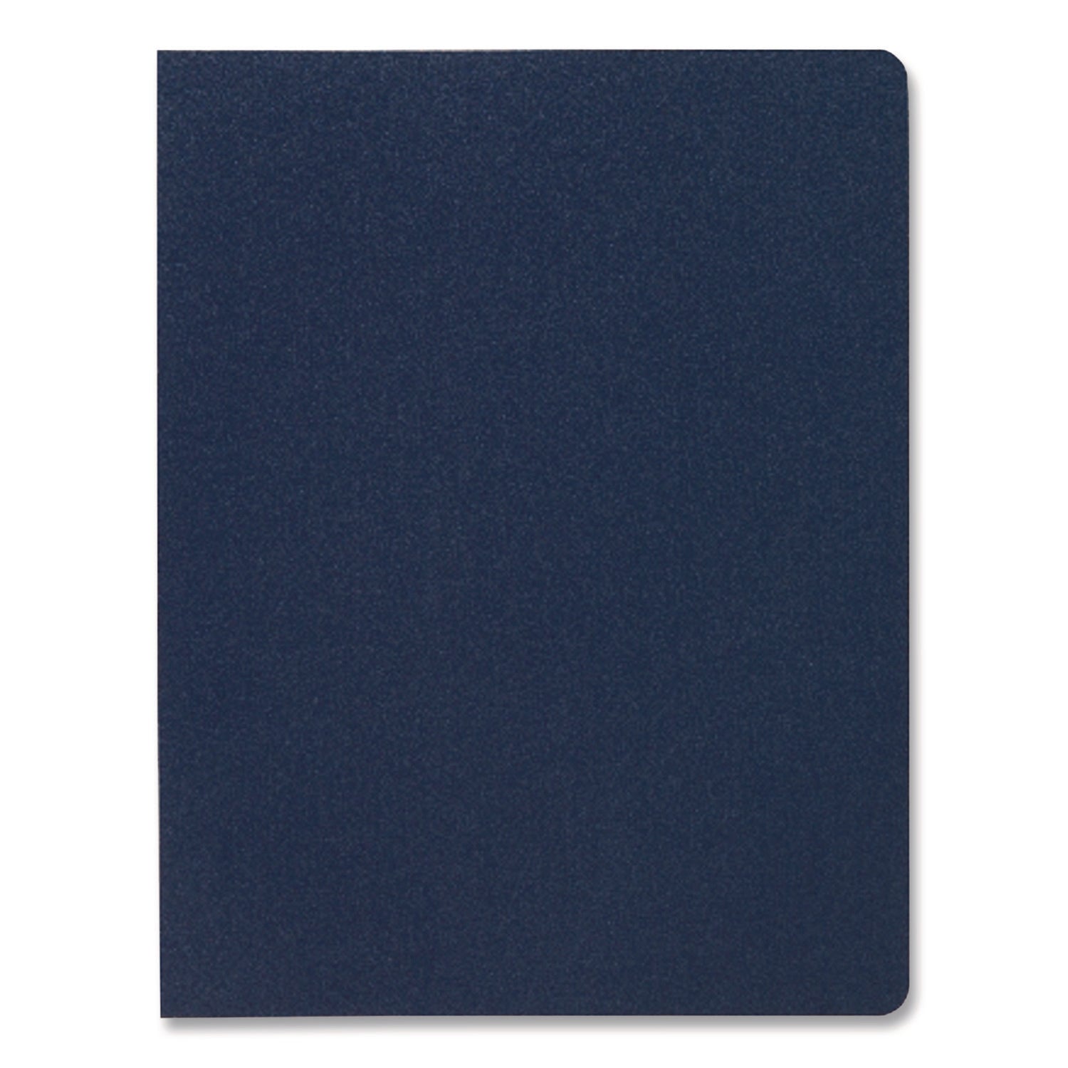GBC Designer Letter Presentation Cover - 8 3/4" x 11 1/4" - Poly - Navy - Heavy Duty, Tear Proof, Spill Proof, Opaque, Unpunched, Wear Resistant, Rounded Corner - 25 / Pack