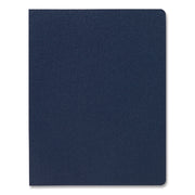 GBC Designer Letter Presentation Cover - 8 3/4" x 11 1/4" - Poly - Navy - Heavy Duty, Tear Proof, Spill Proof, Opaque, Unpunched, Wear Resistant, Rounded Corner - 25 / Pack