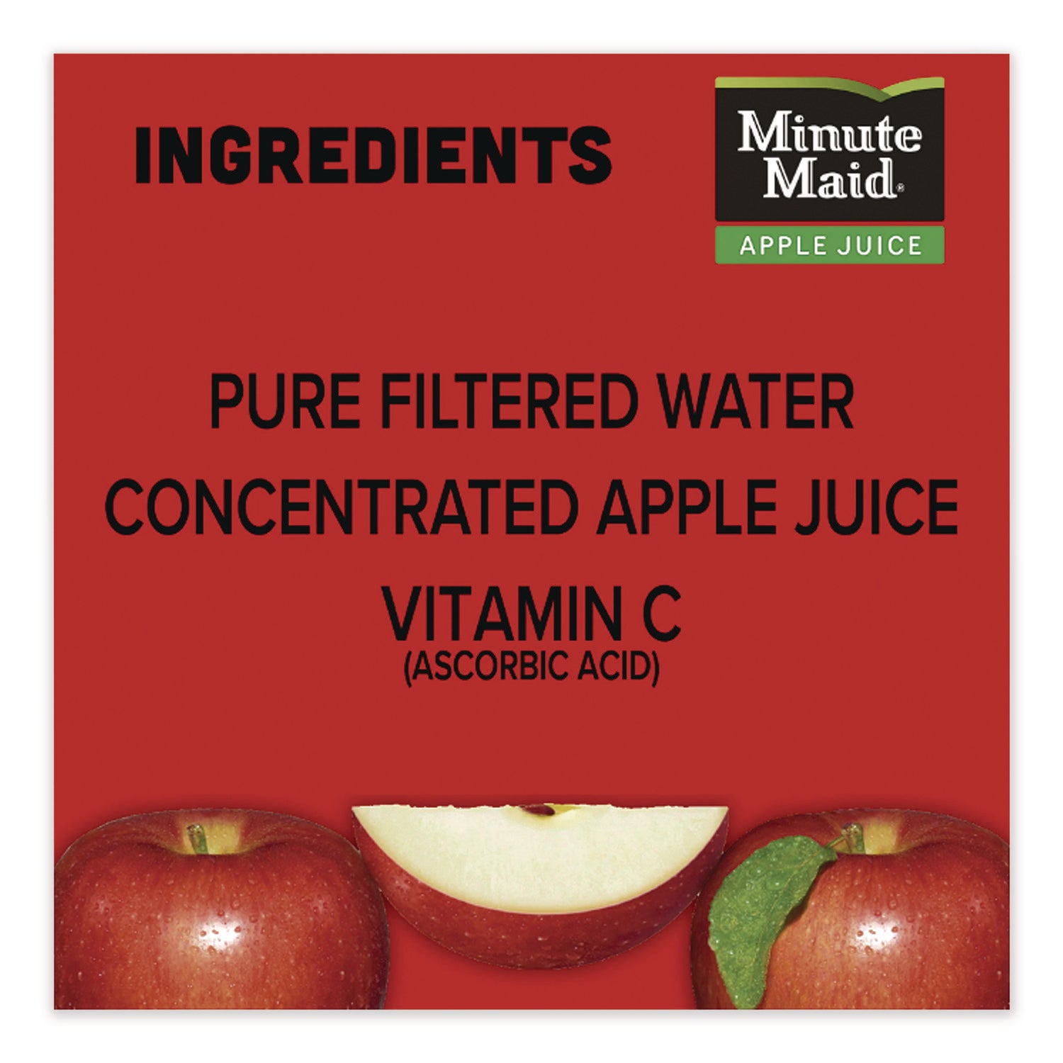 Apple Juice, 10 Oz Bottle, 24/Carton