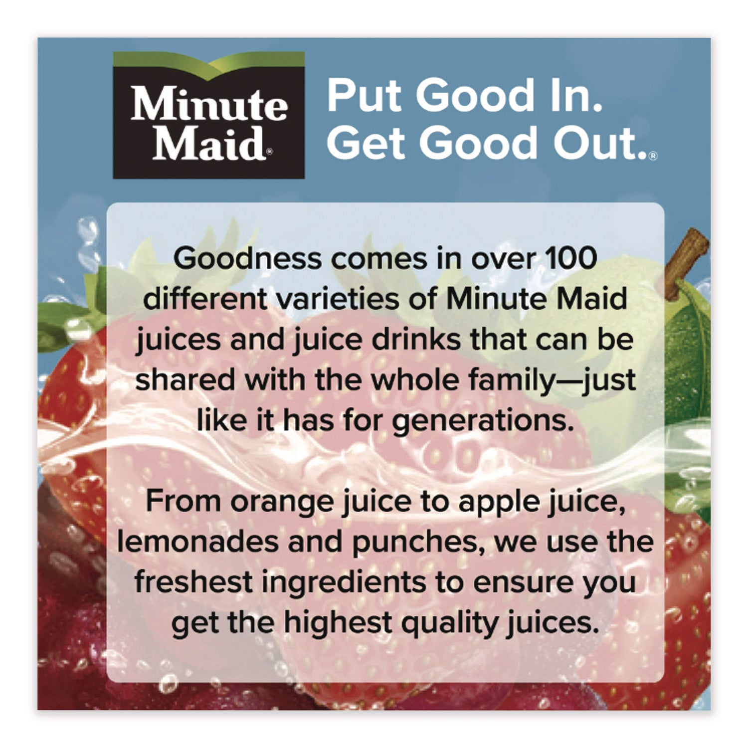 Apple Juice, 10 Oz Bottle, 24/Carton