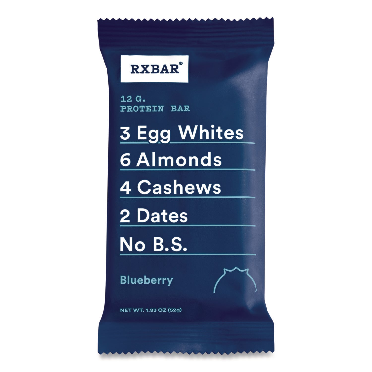 Adult Bars, Blueberry, 1.83 oz Bar, 12/Box