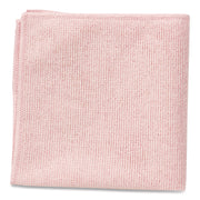 Rubbermaid Commercial Microfiber Light-Duty Cleaning Cloths, 16" x 16", Red, Bleach-Safe, Washable, Durable, Chemical Resistant, Reusable, 24 Cloths per Bag