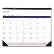 Julian Dates - Monthly - 12 Month - January 2026 to December 2026 - 1 Month Single Page Layout - 17" x 22" Sheet Size - Desk Pad - Chipboard, Cardboard, Bamboo Fiber - Reference Calendar, Eco-friendly, Notepad, Reinforced, Easy Tear - 1 Each