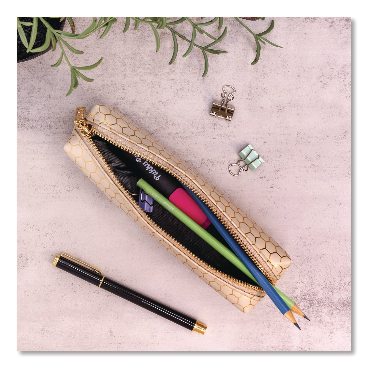 Pencil Case, Haze, Taupe