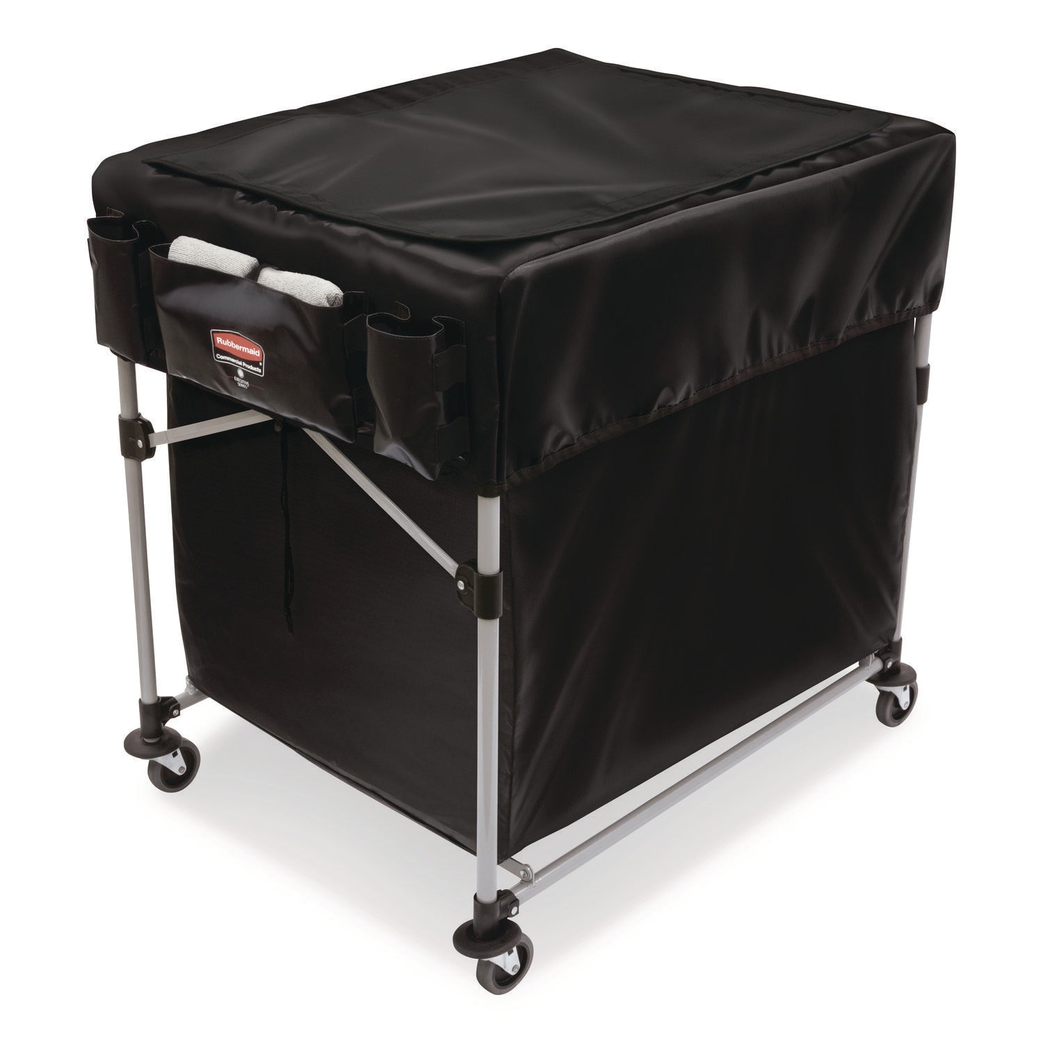 Storage/trash Compartment Cover, Cloth, Black