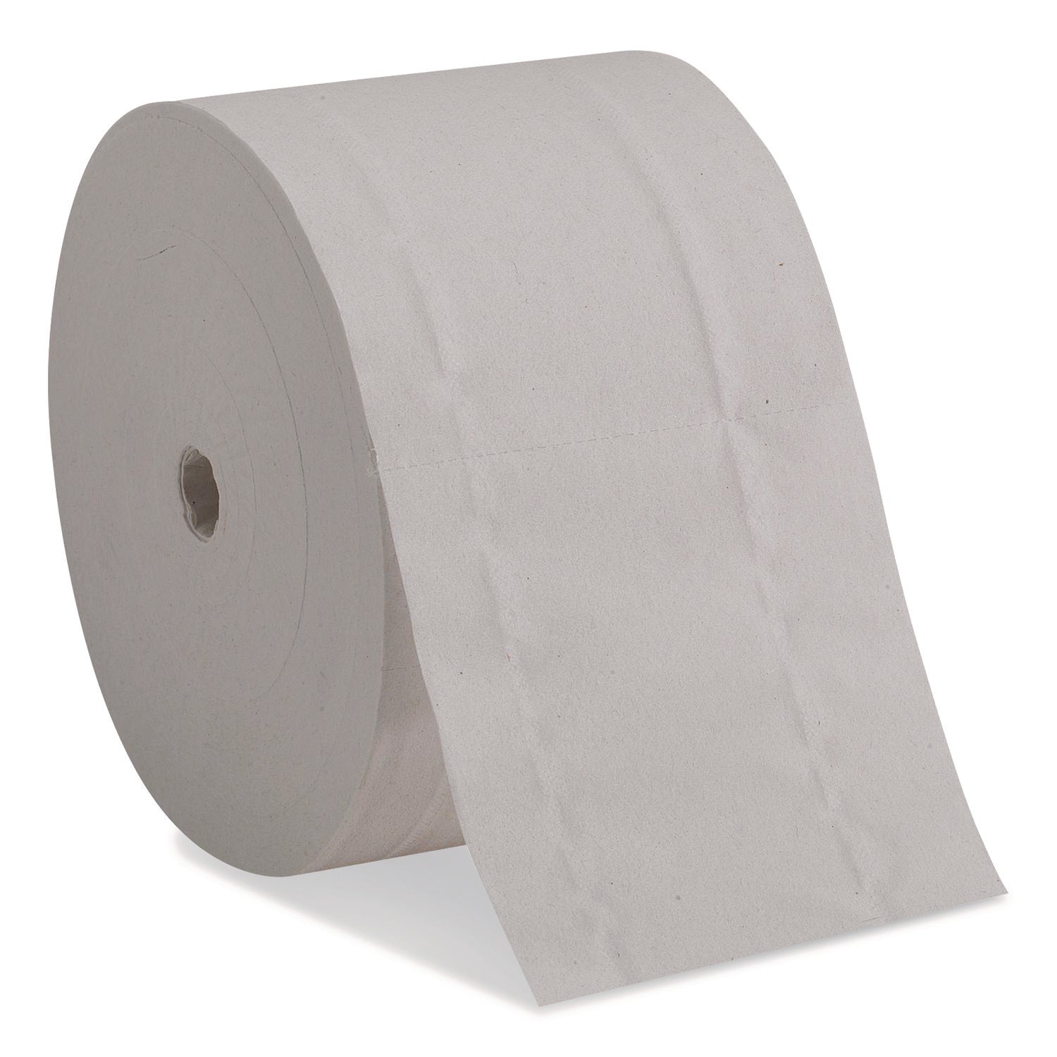 Compact Coreless Recycled Toilet Paper - 2 Ply - 4.05" Width x 3.85" Length - 1500 Sheets/Roll - 5.75" Roll Diameter - White - 18 / Pack