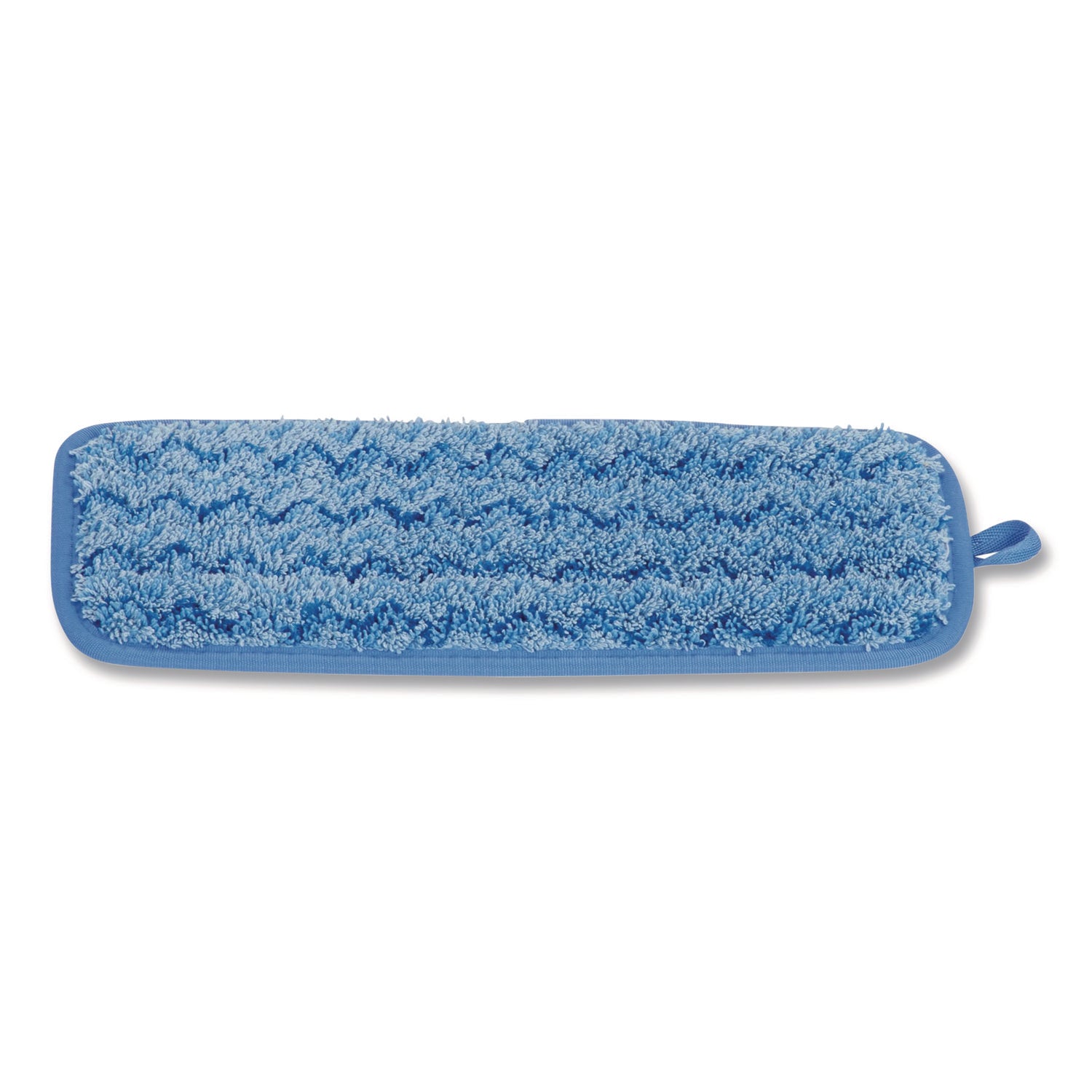 Rubbermaid Commercial Hygen 11" Microfiber Wet Mop - 13.75" Width x 0.50" Height MicroFiber Head - Hook & Loop Backing, Durable - Blue - 1 Each