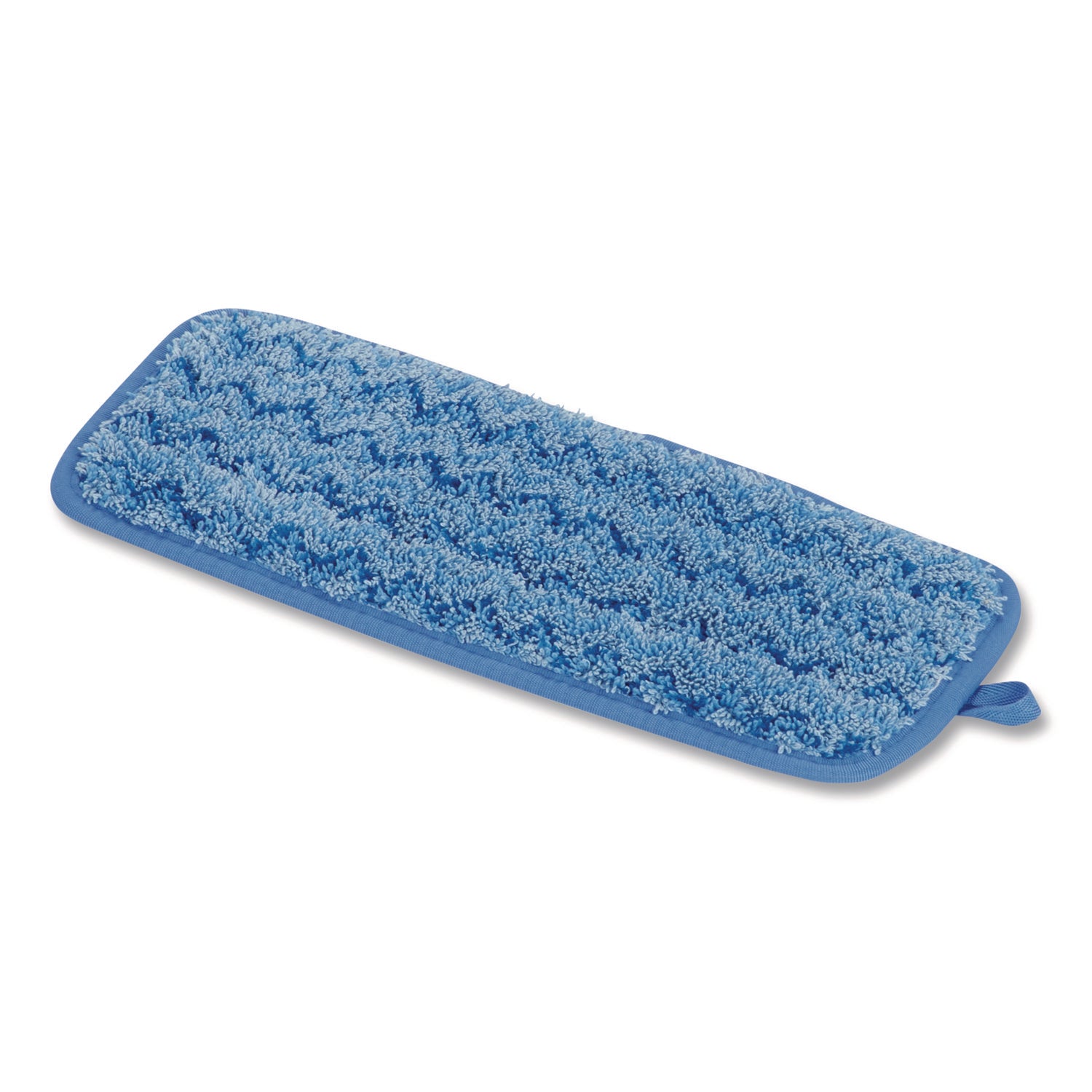 Rubbermaid Commercial Hygen 11" Microfiber Wet Mop - 13.75" Width x 0.50" Height MicroFiber Head - Hook & Loop Backing, Durable - Blue - 1 Each