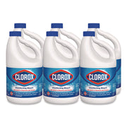 Concentrated Regular Disinfecting Bleach, 81 oz Bottle, 6/Carton