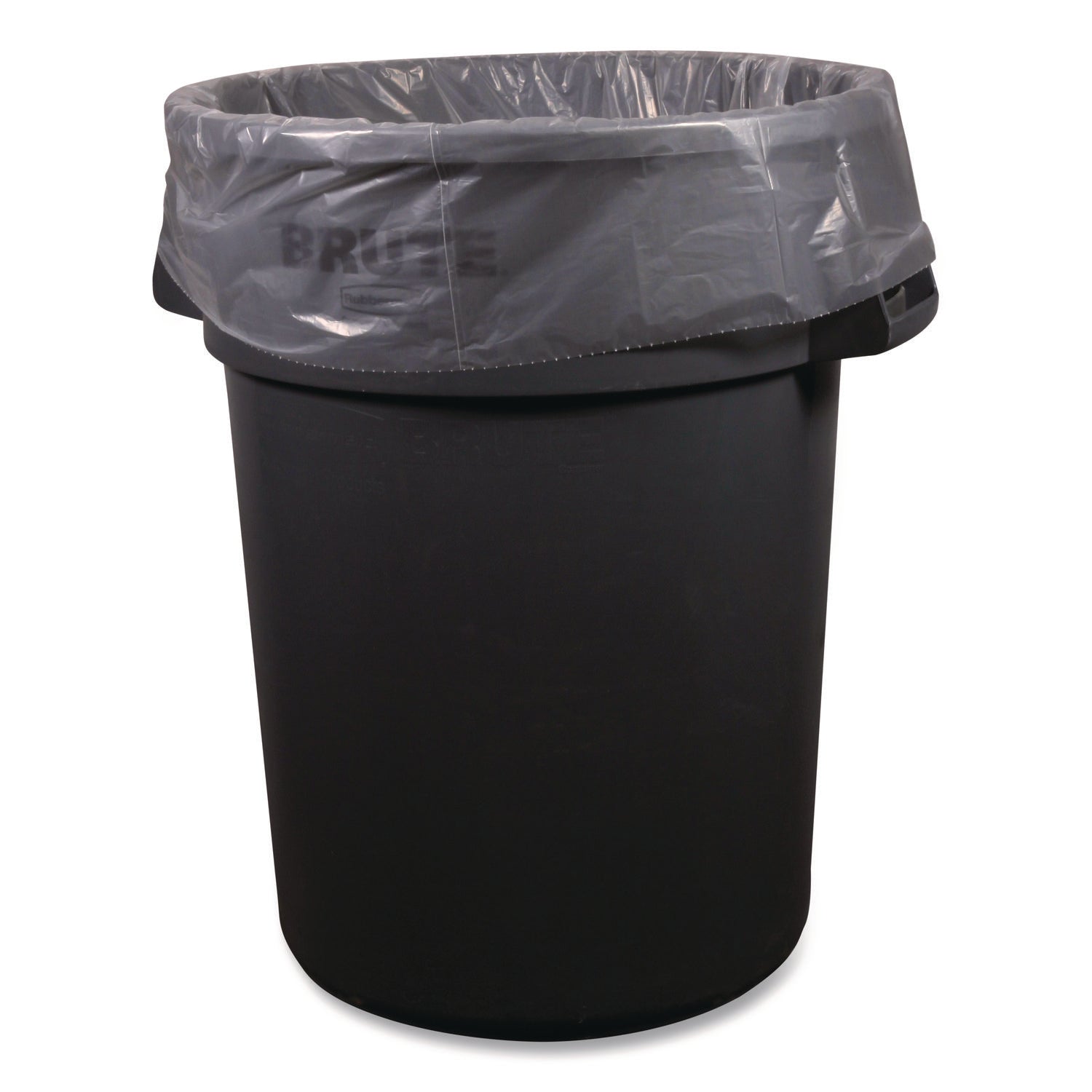 Low-Density Waste Can Liners, 45 gal, 0.9 mil, 40 x 46, Clear, Perforated Roll, 100/Carton