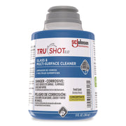 TruShot 2.0 Glass/Multi-Surface Cleaner, Concentrate, Liquid, 9 fl oz (0.3 quart), Fresh Clean Scent, Spill Resistant, Easy to Use, Clear Cartridge, 1 Each