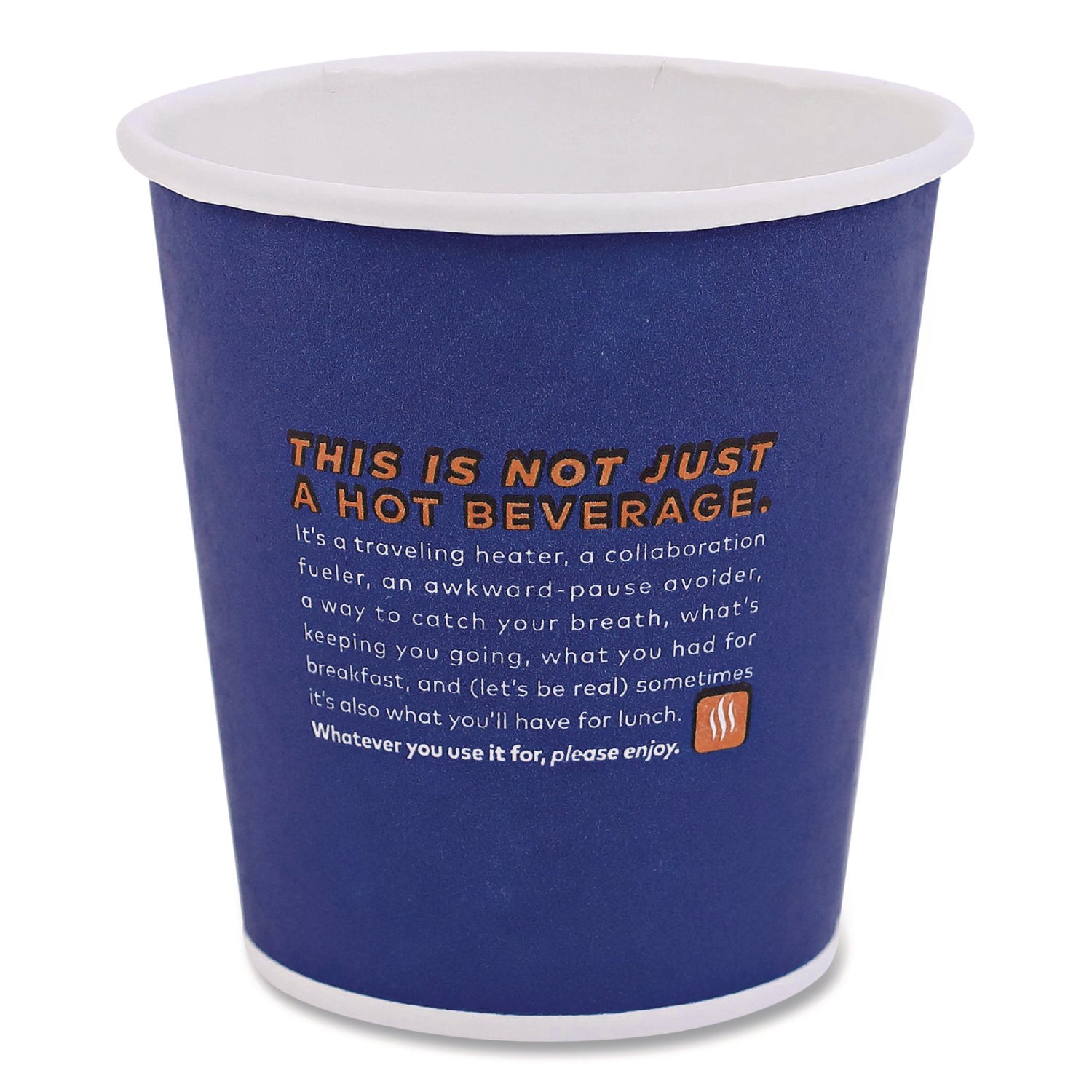10 fl oz - Blue - Paper - Beverage, Hot Drink - 1000 / Carton
