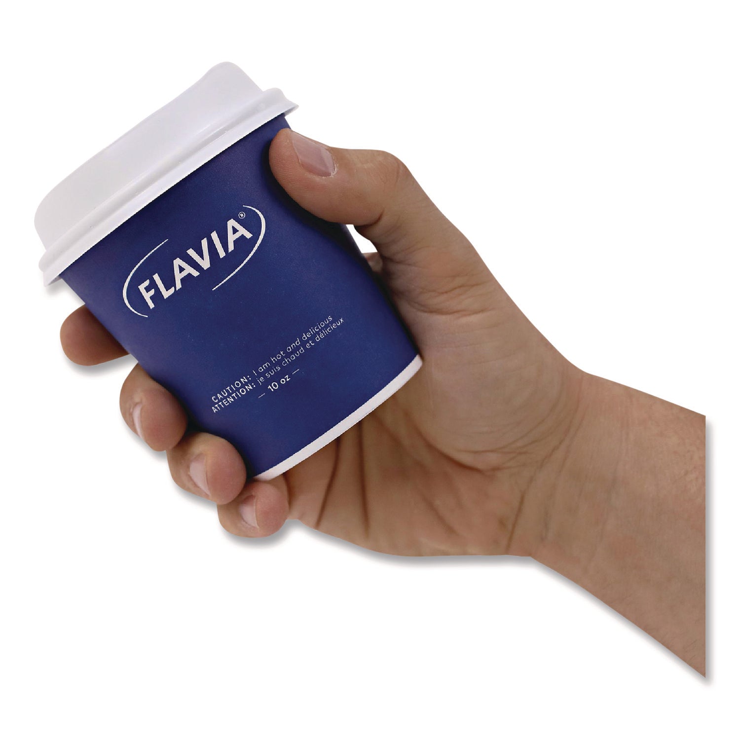 10 fl oz - Blue - Paper - Beverage, Hot Drink - 1000 / Carton