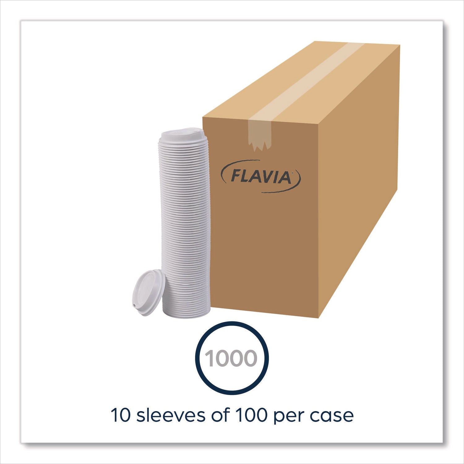 10 fl oz - White - Paper - Beverage, Hot Drink - 1000 / Carton