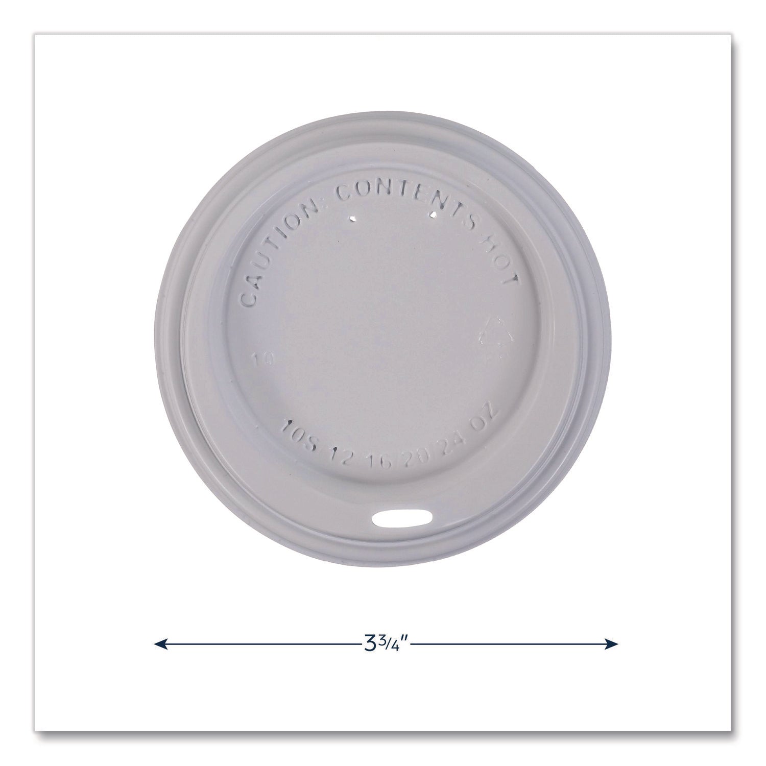 10 fl oz - White - Paper - Beverage, Hot Drink - 1000 / Carton