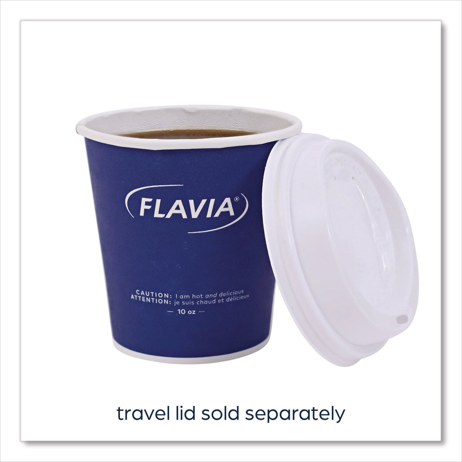 10 fl oz - Blue - Paper - Beverage, Hot Drink - 1000 / Carton