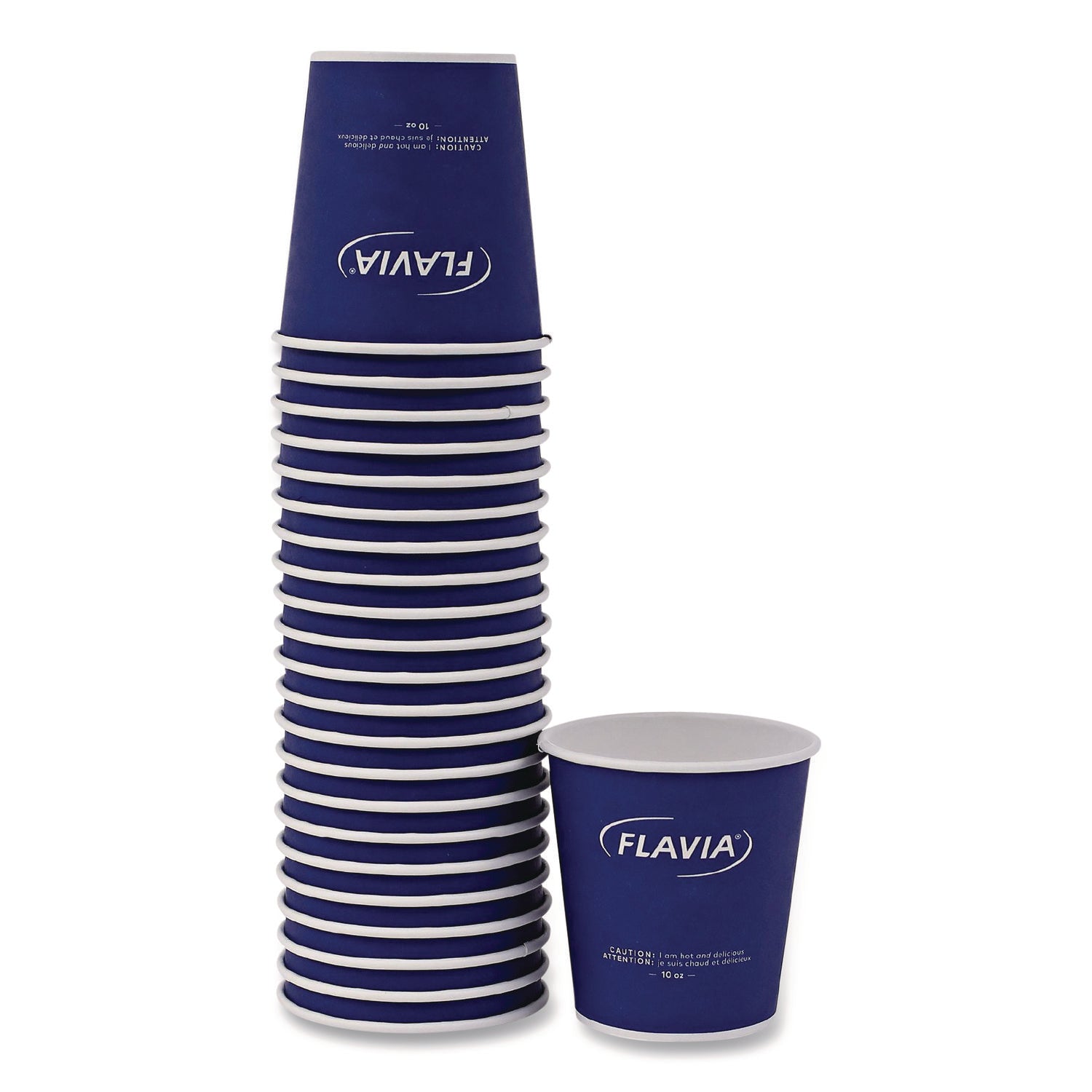 10 fl oz - Blue - Paper - Beverage, Hot Drink - 1000 / Carton
