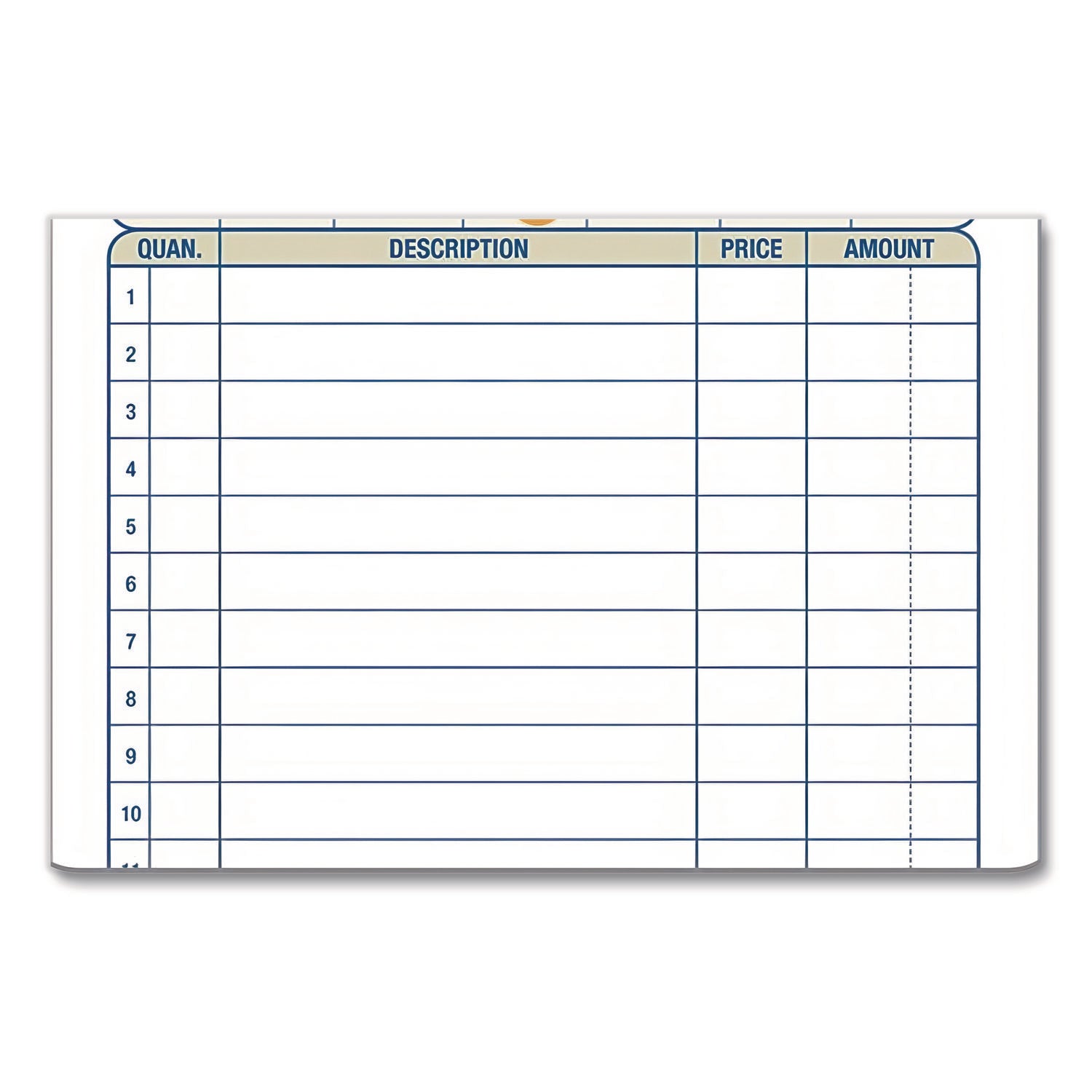 Multipart Sales Order Pad, Two-Part Carbonless, 4.19 X 6.69, 50 Forms/Pad, 3 Pads/Pack