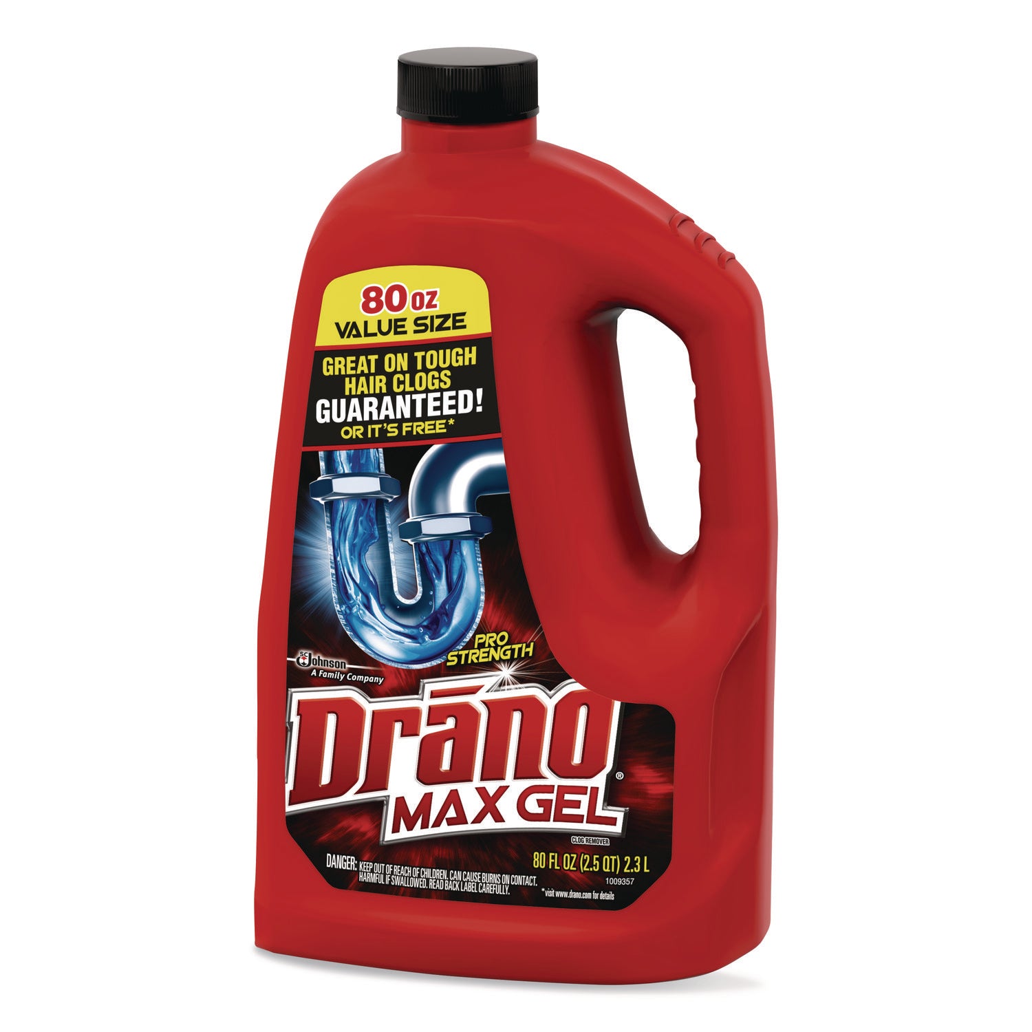 Max Gel Clog Remover, 80 oz Bottle
