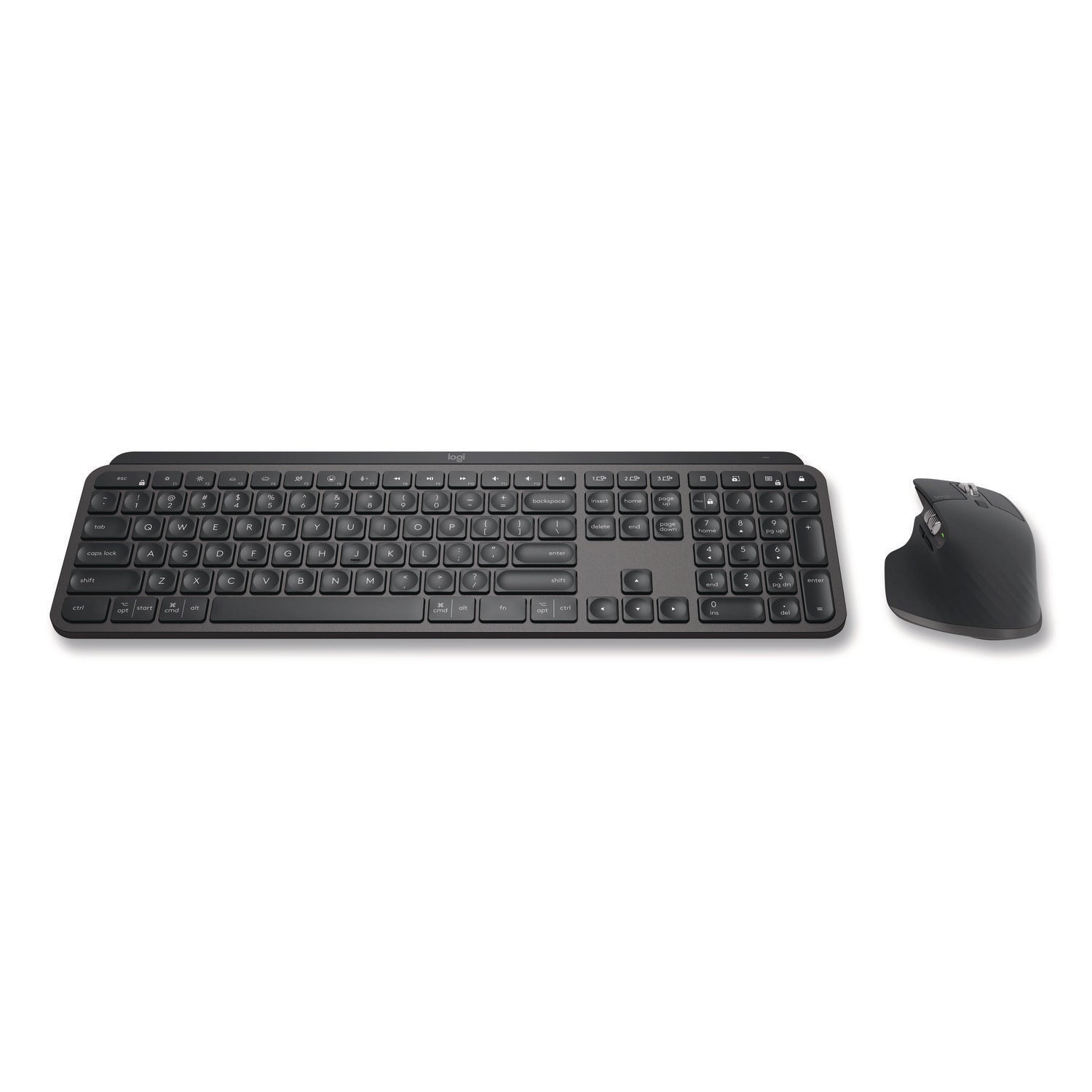 USB Wireless Bluetooth Keyboard - USB Wireless Bluetooth Mouse - Darkfield - 8000 dpi - 7 Button - Scroll Wheel - Right-handed - Compatible with PC, Mac - 1 Each