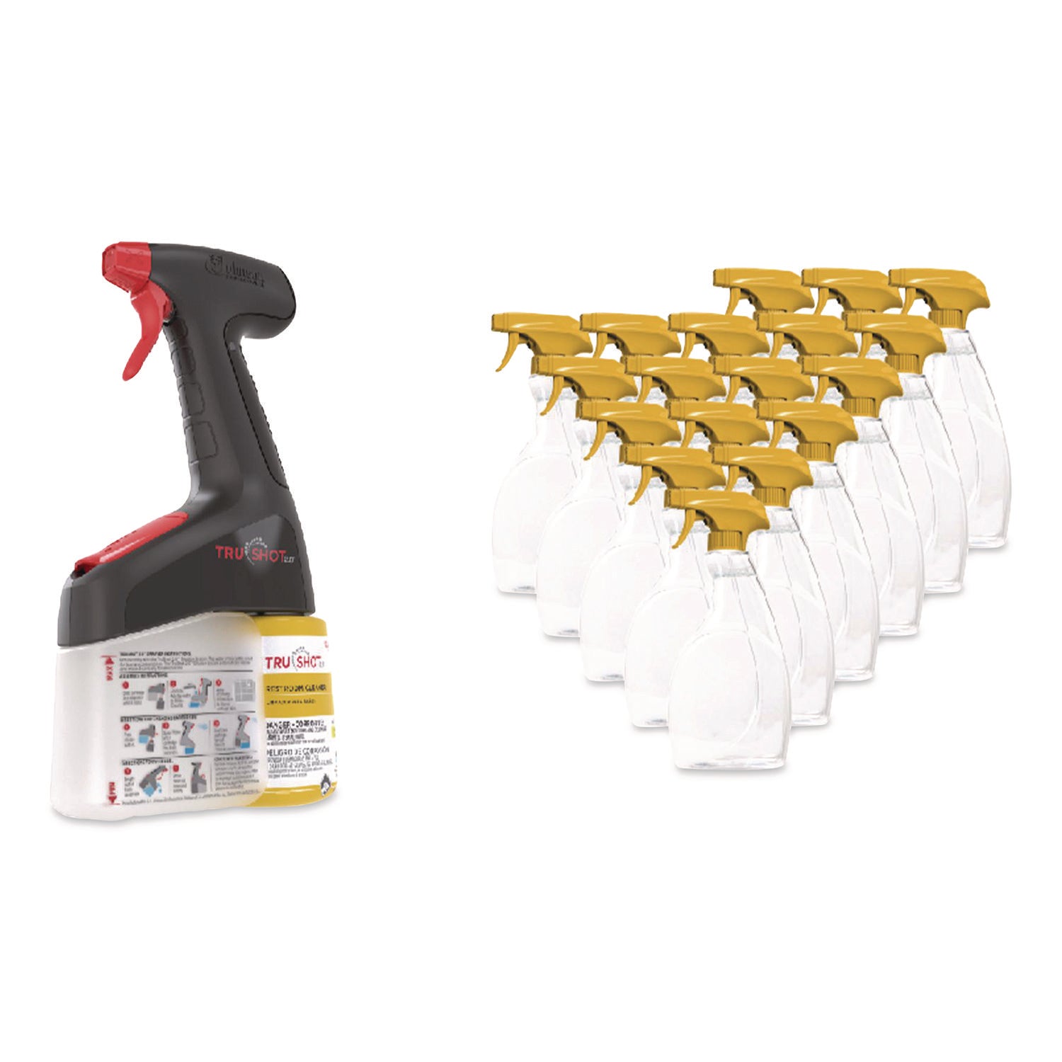 For Multi Surface, Multipurpose - Concentrate - Liquid - 9 fl oz (0.3 quart) - Fresh, Clean Scent - Easy to Use, Spill Resistant - Clear Cartridge - 1 Each
