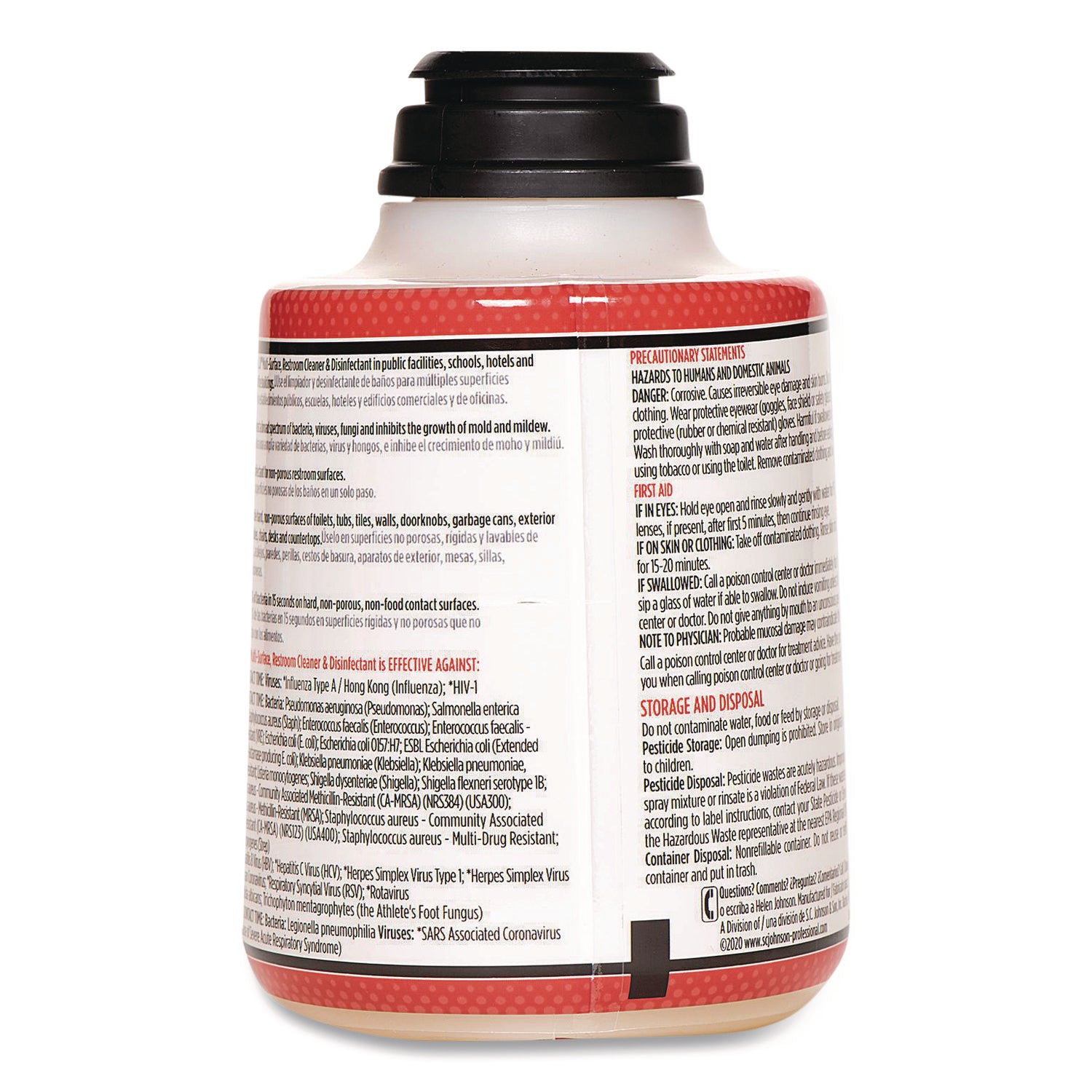 For Multipurpose, Multi Surface - Concentrate - 9 fl oz (0.3 quart) - Easy to Use, Spill Resistant - Clear Cartridge - 1 Each