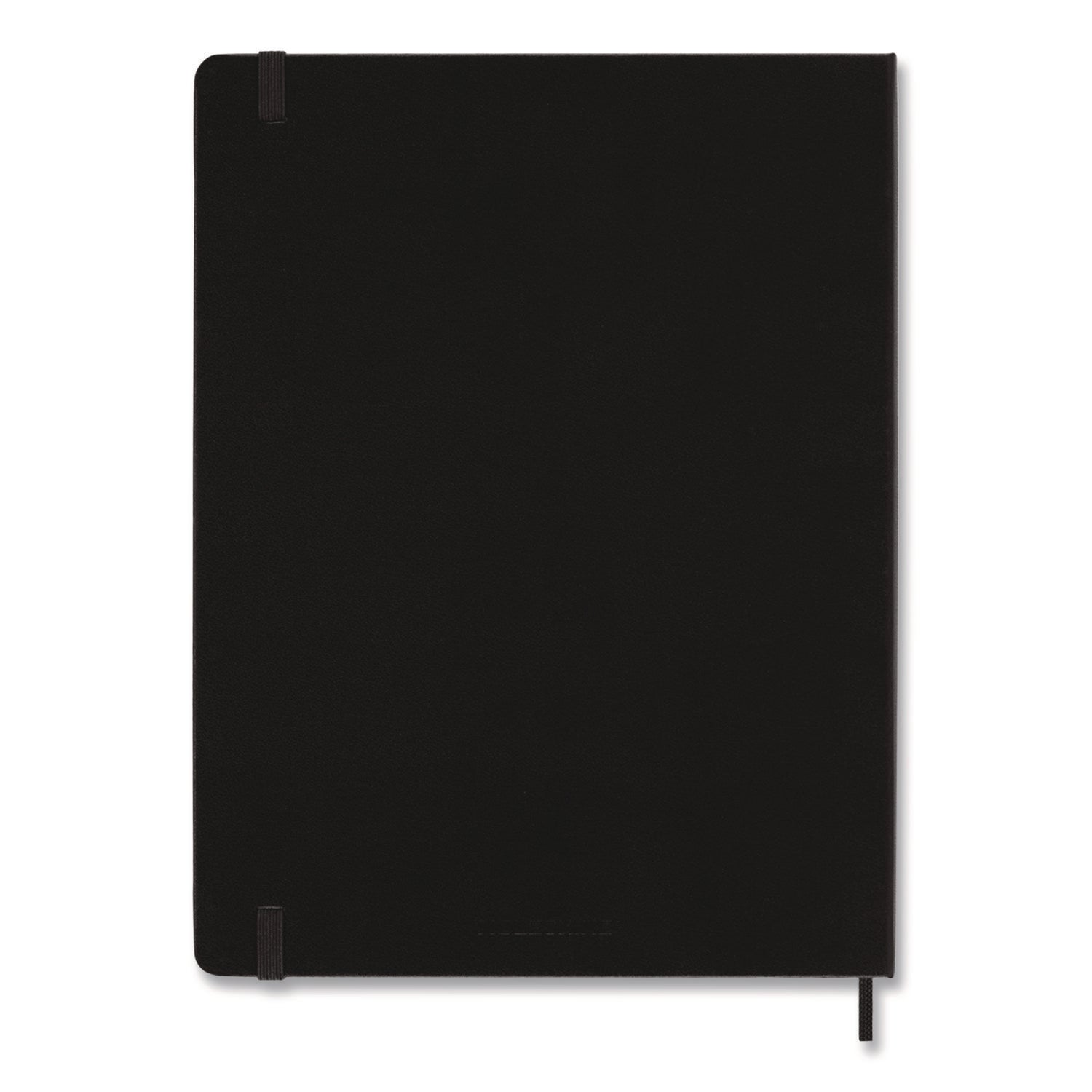 Classic Colored Hardcover Notebook, 1-Subject, Narrow Rule, Black Cover, (192) 10 x 7.5 Sheets