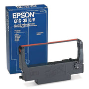 Epson Dot Matrix Ribbon Cartridge - Black/Red - 1 Each
