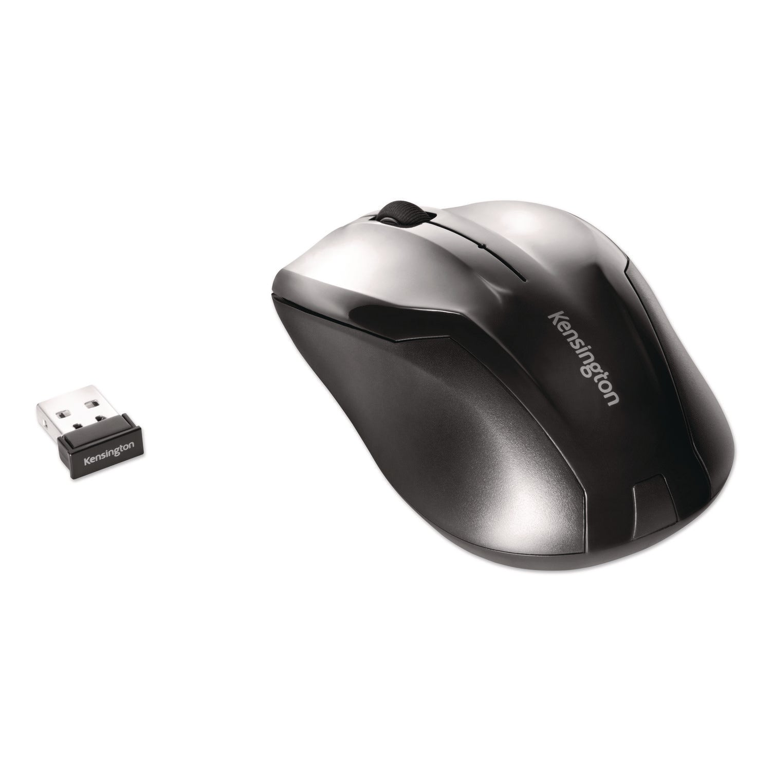 Kensington Pro Fit Wireless Desktop Set - USB Wireless Bluetooth - Black - USB Wireless Bluetooth - Laser - 1000 dpi - Scroll Wheel - QWERTY - Black - Symmetrical - AA, AAA - Compatible with Computer, Notebook - 1 Each