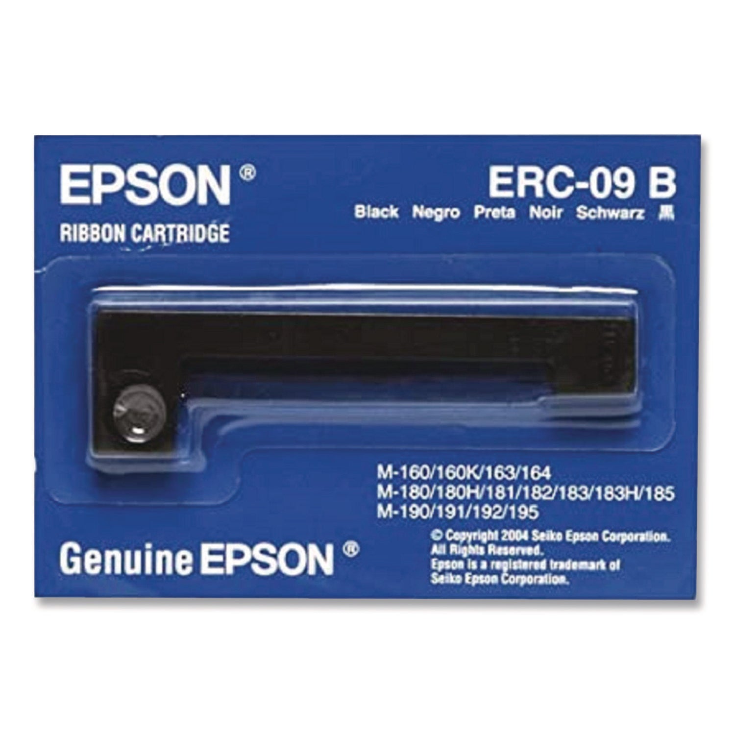 Epson Dot Matrix Ribbon Cartridge - Black - 1 Each - 200000 Characters