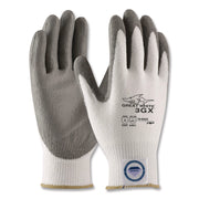 Great White 3gx Seamless Knit Dyneema Diamond Blended Gloves, Medium, White/gray
