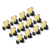 Kev Seamless Knit Kevlar Gloves, Large, Yellow/black, 12 Pairs