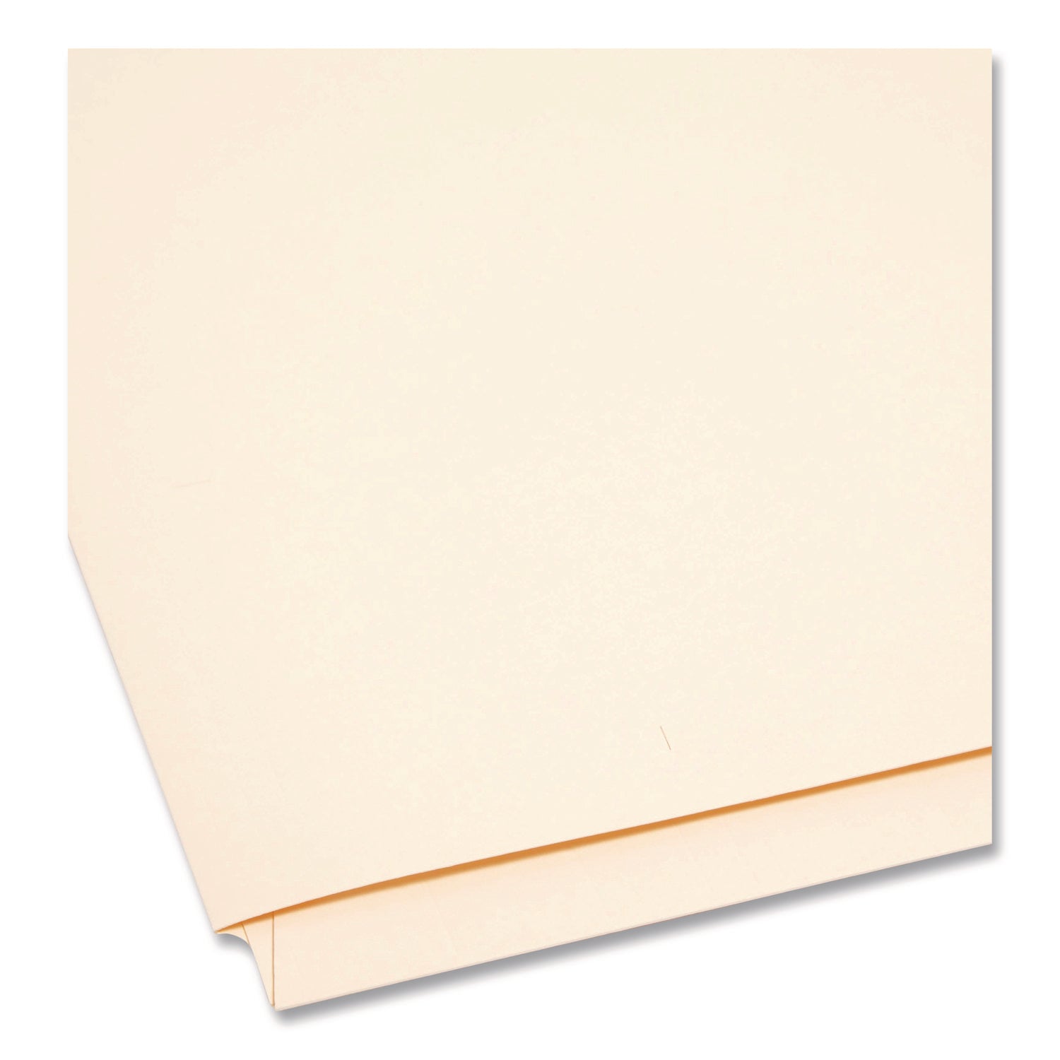 Smead Straight Tab Cut Letter Recycled Fastener Folder - 8 1/2" x 11" - 2 x 2B Fastener(s) - 1 Pocket(s) - 11 pt. - 2 Plys - Manila - 10% Recycled - 50 / Box