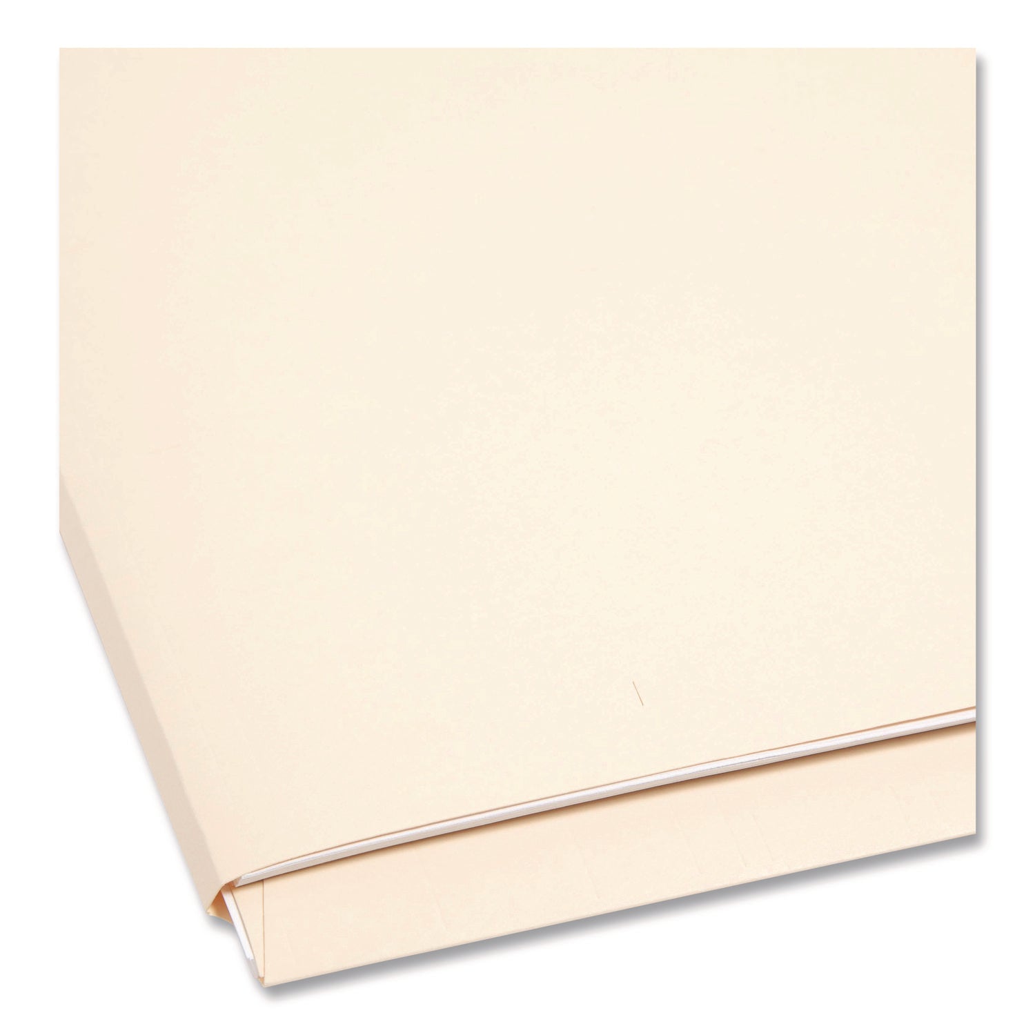 Smead Straight Tab Cut Letter Recycled Fastener Folder - 8 1/2" x 11" - 2 x 2B Fastener(s) - 1 Pocket(s) - 11 pt. - 2 Plys - Manila - 10% Recycled - 50 / Box