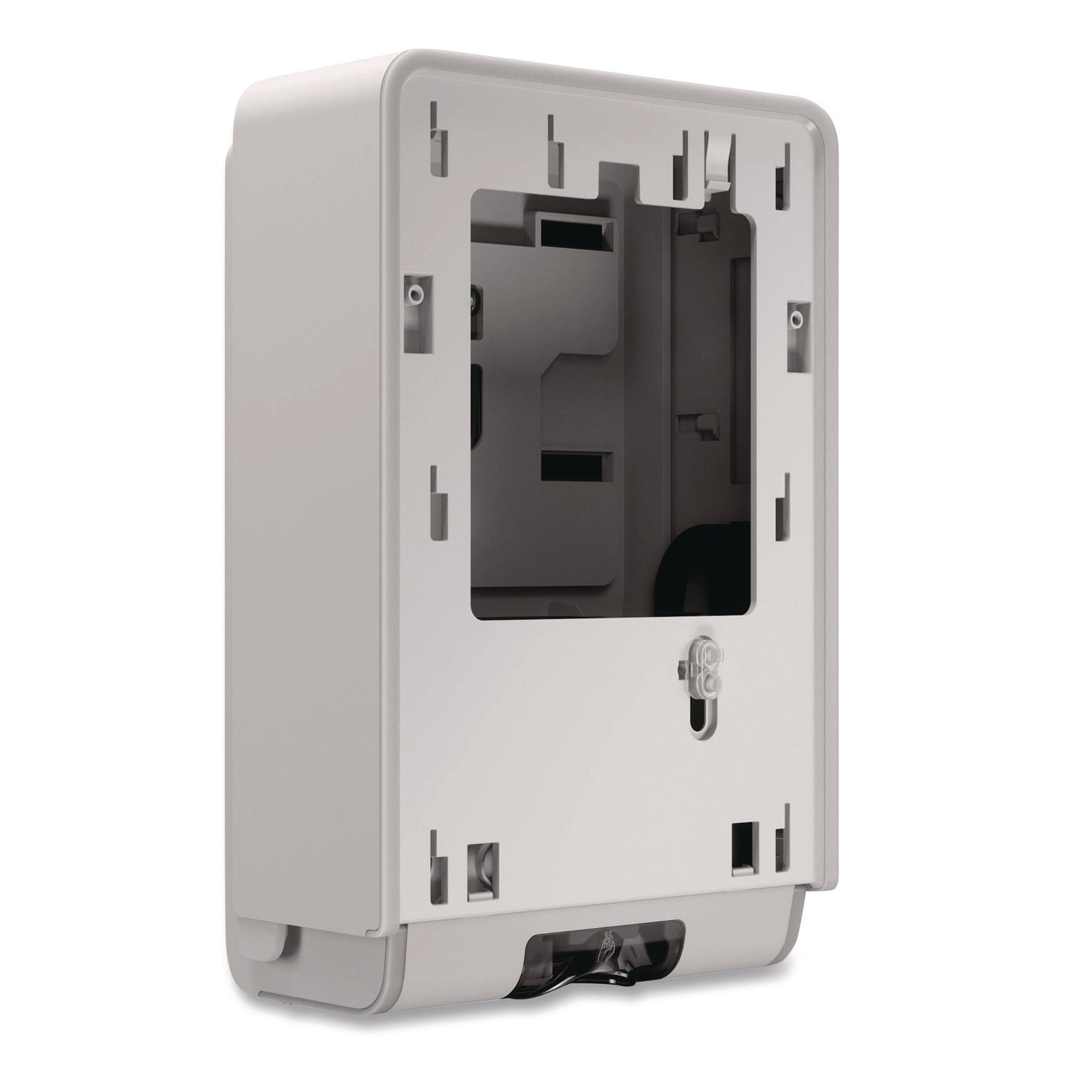 Automatic - Hygienic, Touch-free, Refillable, Push Button, Key Lock - Metal - 1 Each