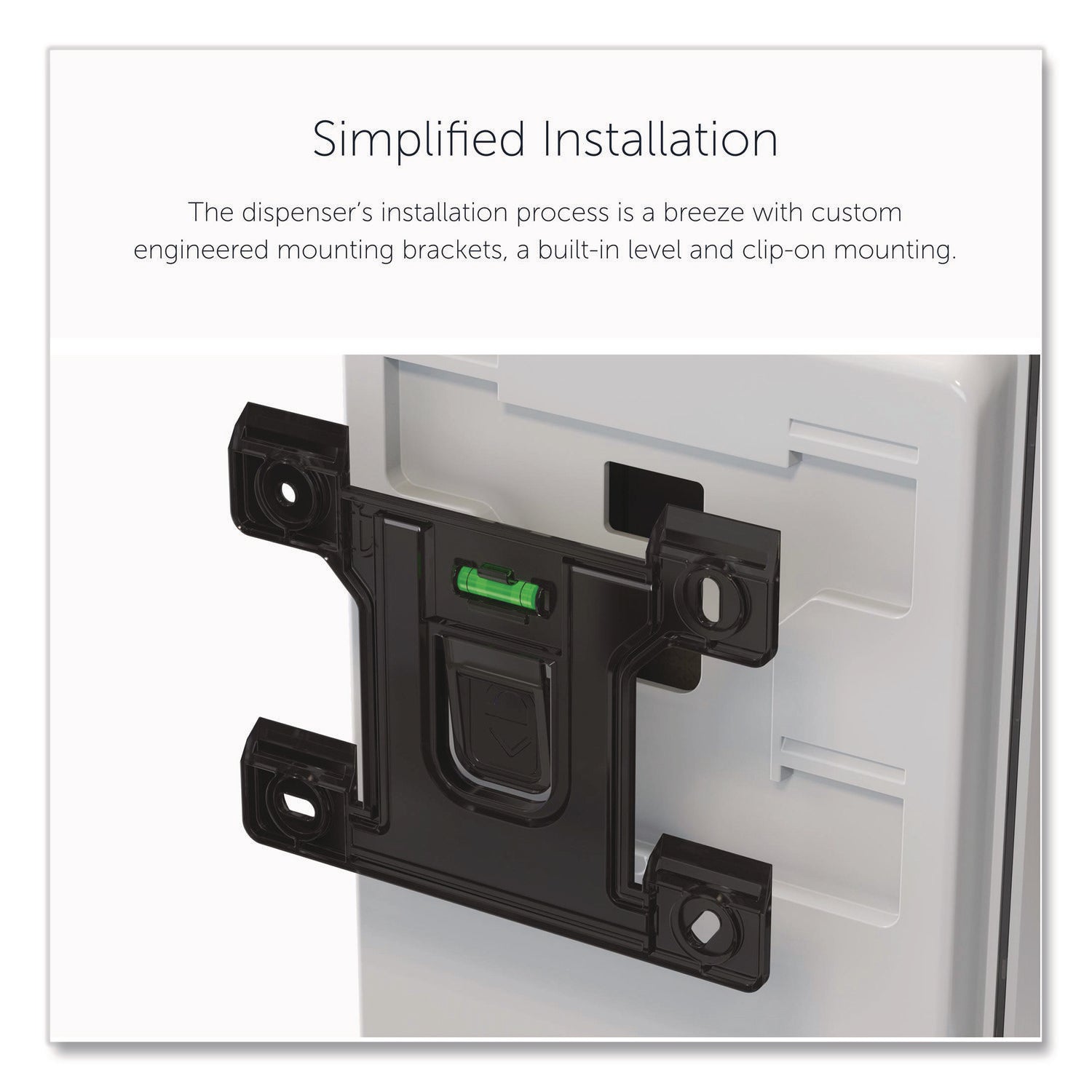 Automatic - Hygienic, Touch-free, Refillable, Push Button, Key Lock - Metal - 1 Each