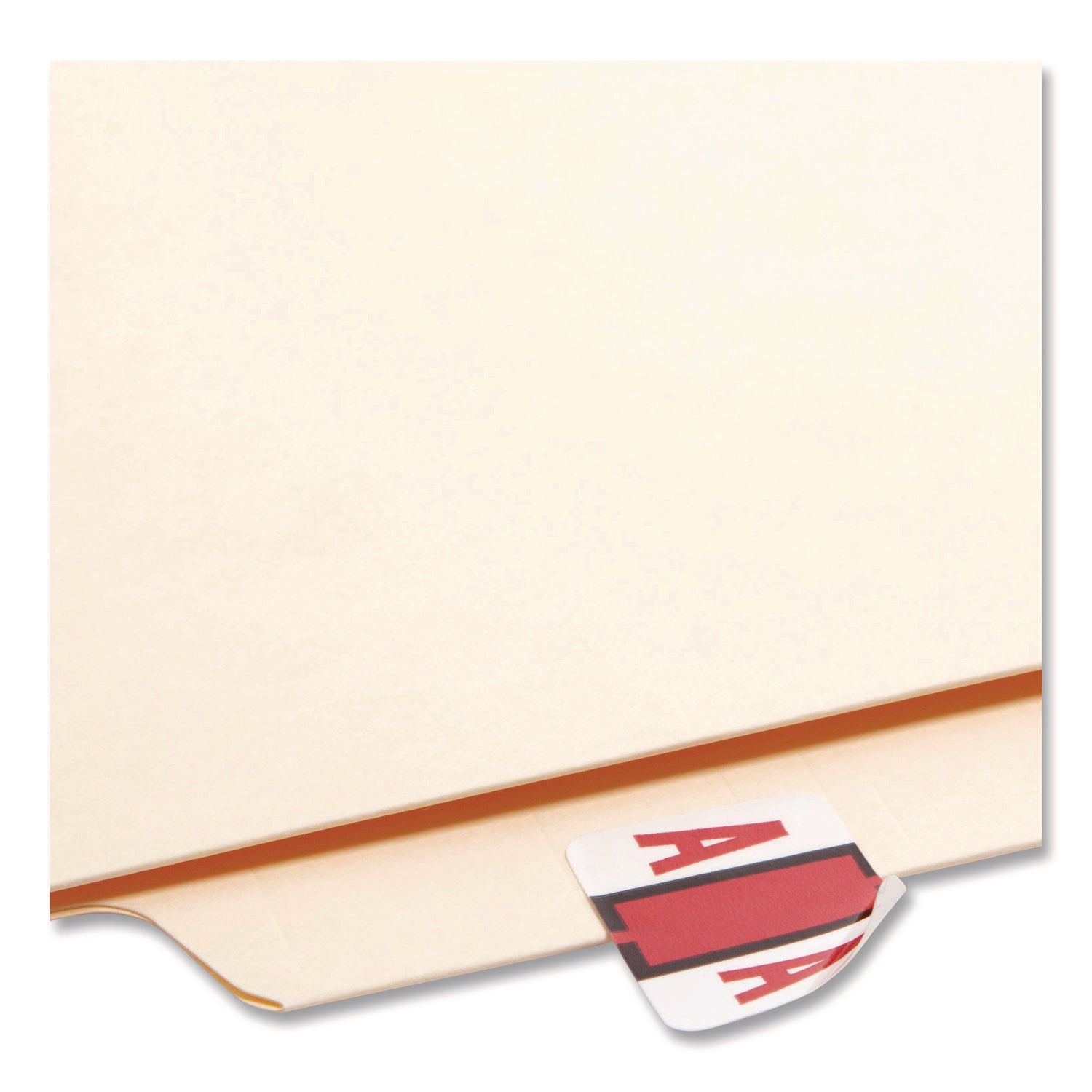 Smead BCCR Bar-Style Color-Coded Labels - A-Z - x 1 1/4" Width x 1" Length - Assorted - Laminated - 500 / Roll - 1 Box