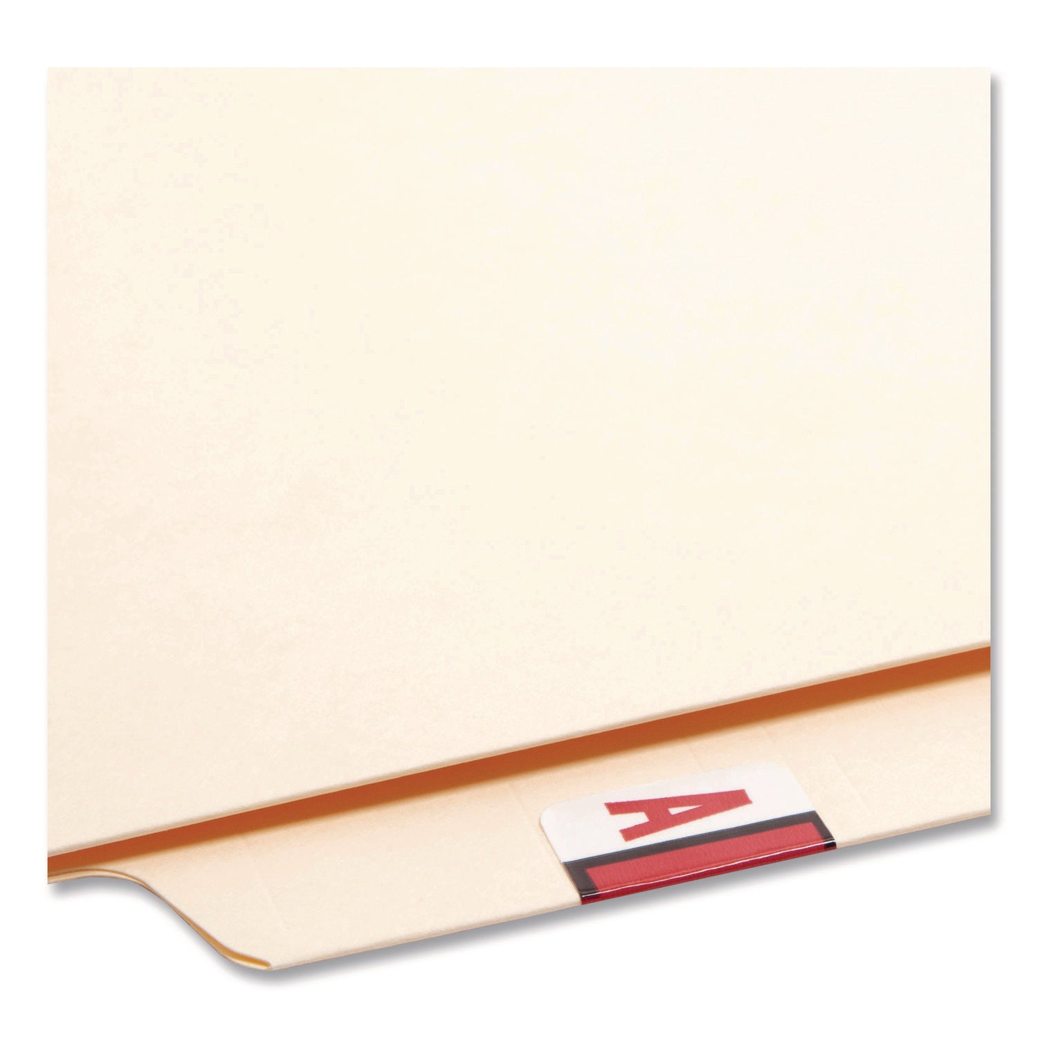 Smead BCCR Bar-Style Color-Coded Labels - A-Z - x 1 1/4" Width x 1" Length - Assorted - Laminated - 500 / Roll - 1 Box
