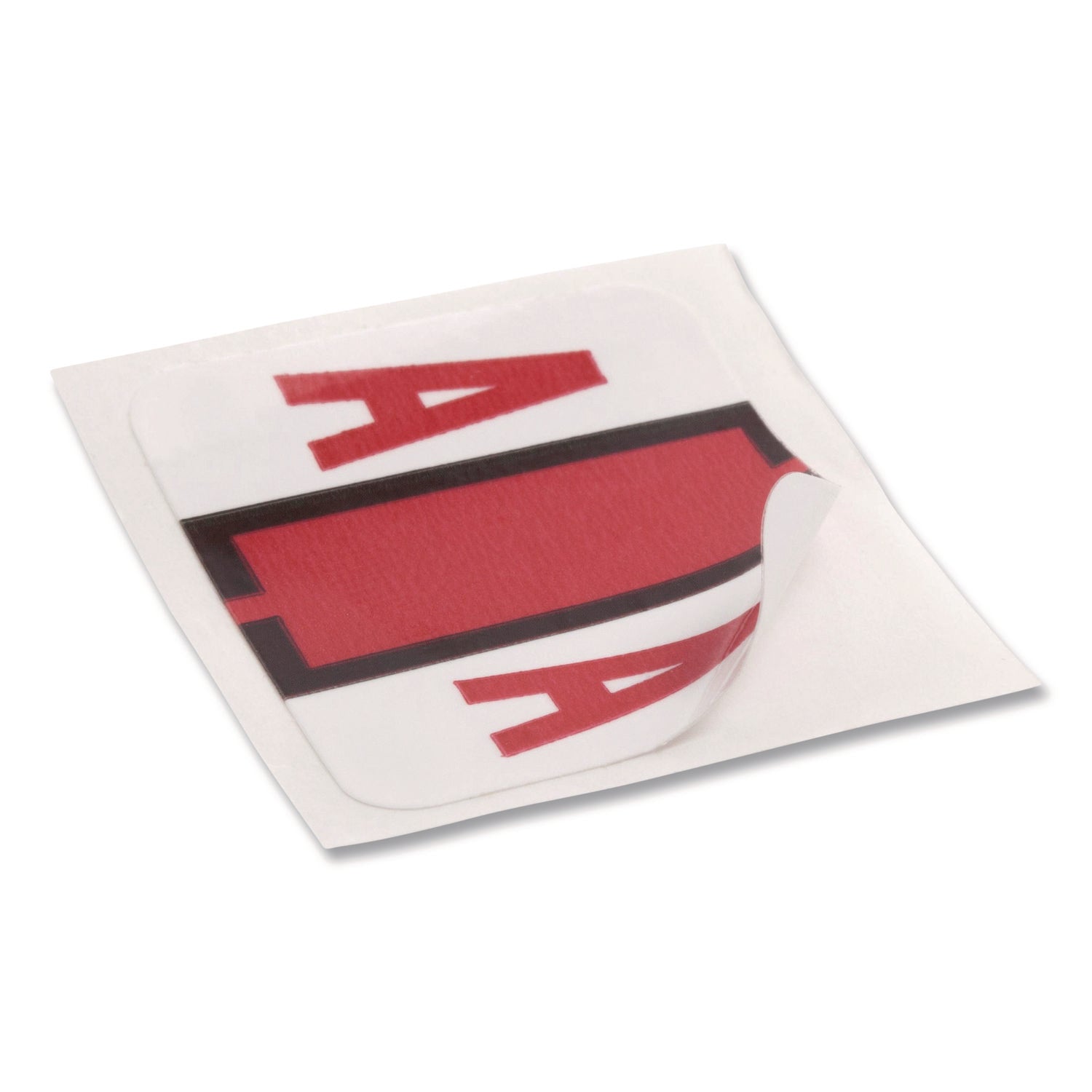 Smead BCCR Bar-Style Color-Coded Labels - A-Z - x 1 1/4" Width x 1" Length - Assorted - Laminated - 500 / Roll - 1 Box