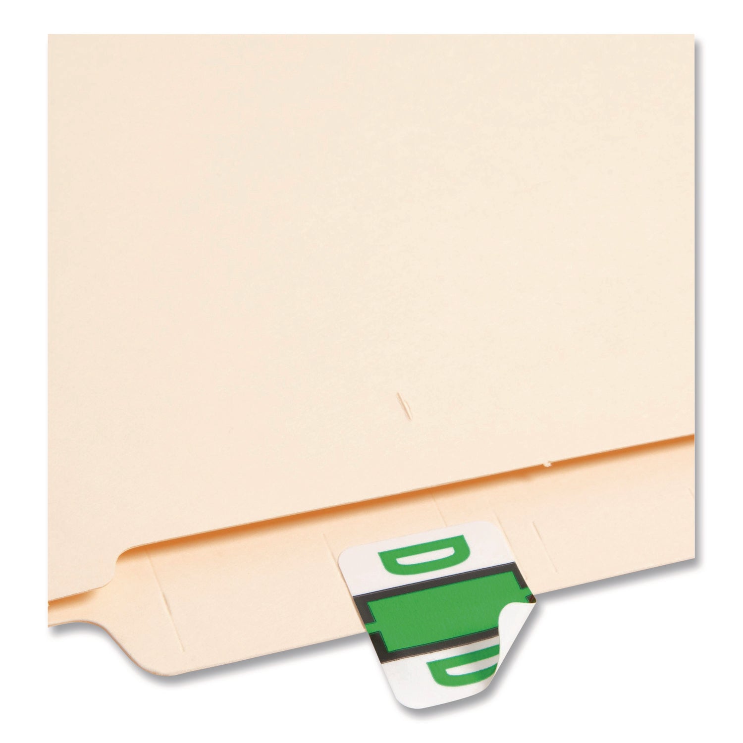 Smead BCCR Bar-Style Color-Coded Labels - D - x 1 1/4" Width x 1" Length - Light Green - Laminated - 1 Roll