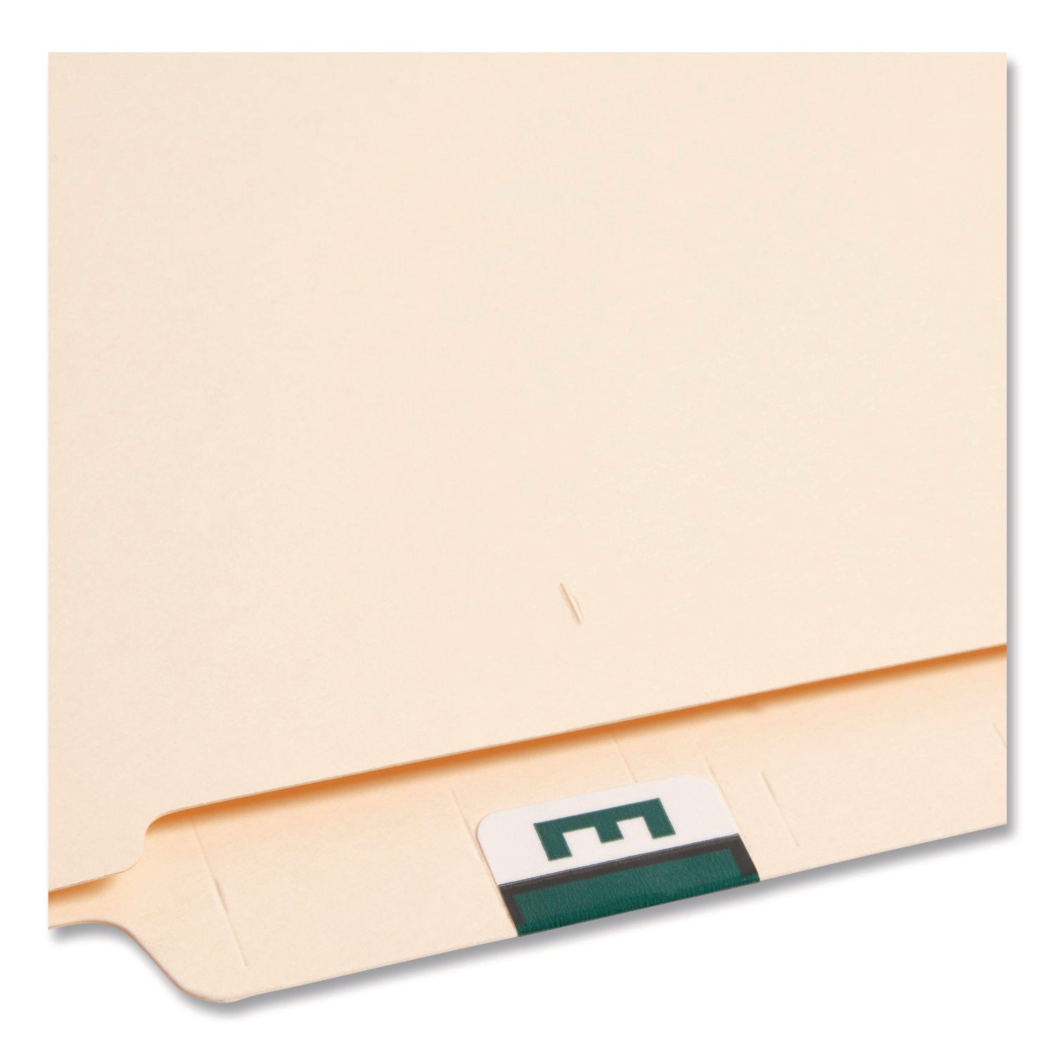 Smead BCCR Bar-Style Color-Coded Labels - E - x 1 1/4" Width x 1" Length - Dark Green - Laminated - 1 Roll
