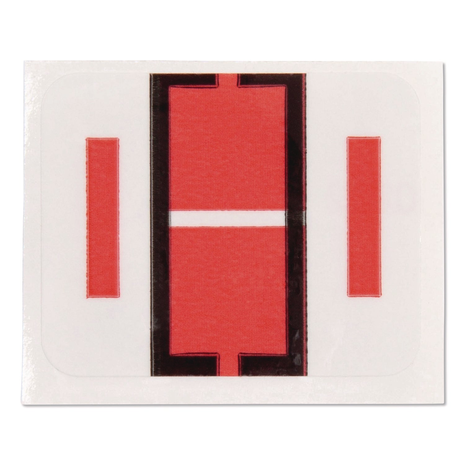 A-Z Color-Coded End Tab Filing Labels, I, 1 X 1.25, White, 500/roll